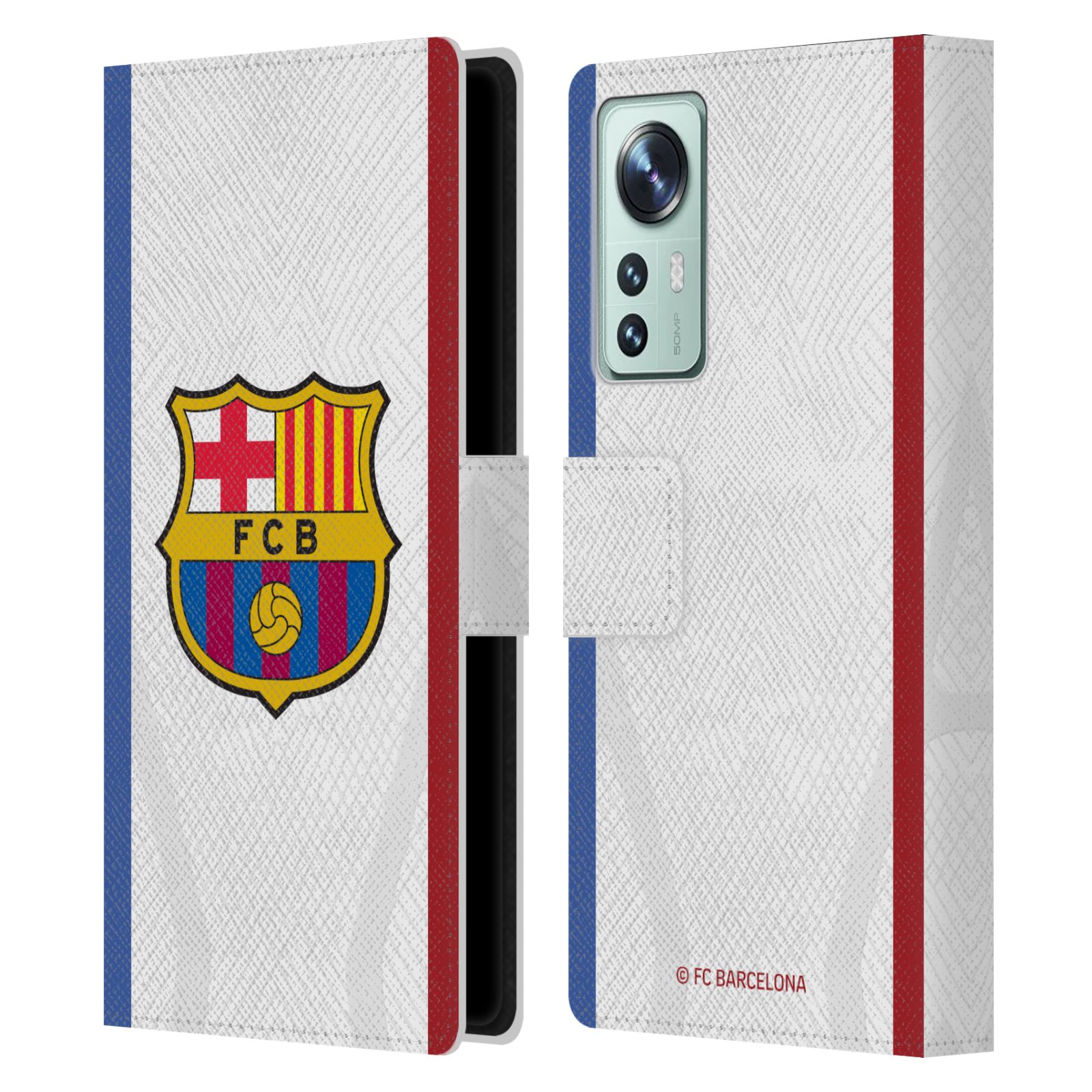Pouzdro na mobil Xiaomi 12 - HEAD CASE - FC Barcelona - Dres hosté 23/24 2