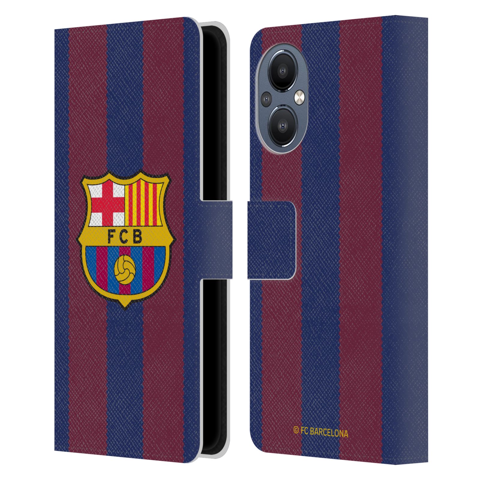 Pouzdro na mobil OnePlus Nord N20 5G - HEAD CASE - FC Barcelona - Dres domácí 23/24
