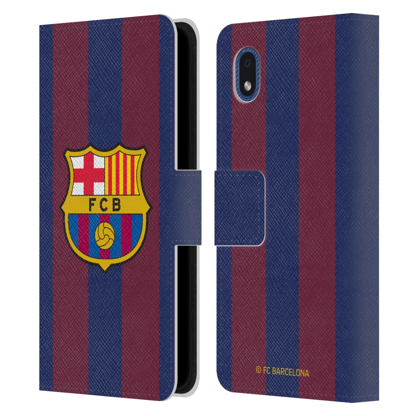 Pouzdro na mobil Samsung Galaxy A01 CORE - HEAD CASE - FC Barcelona - Dres domácí 23/24