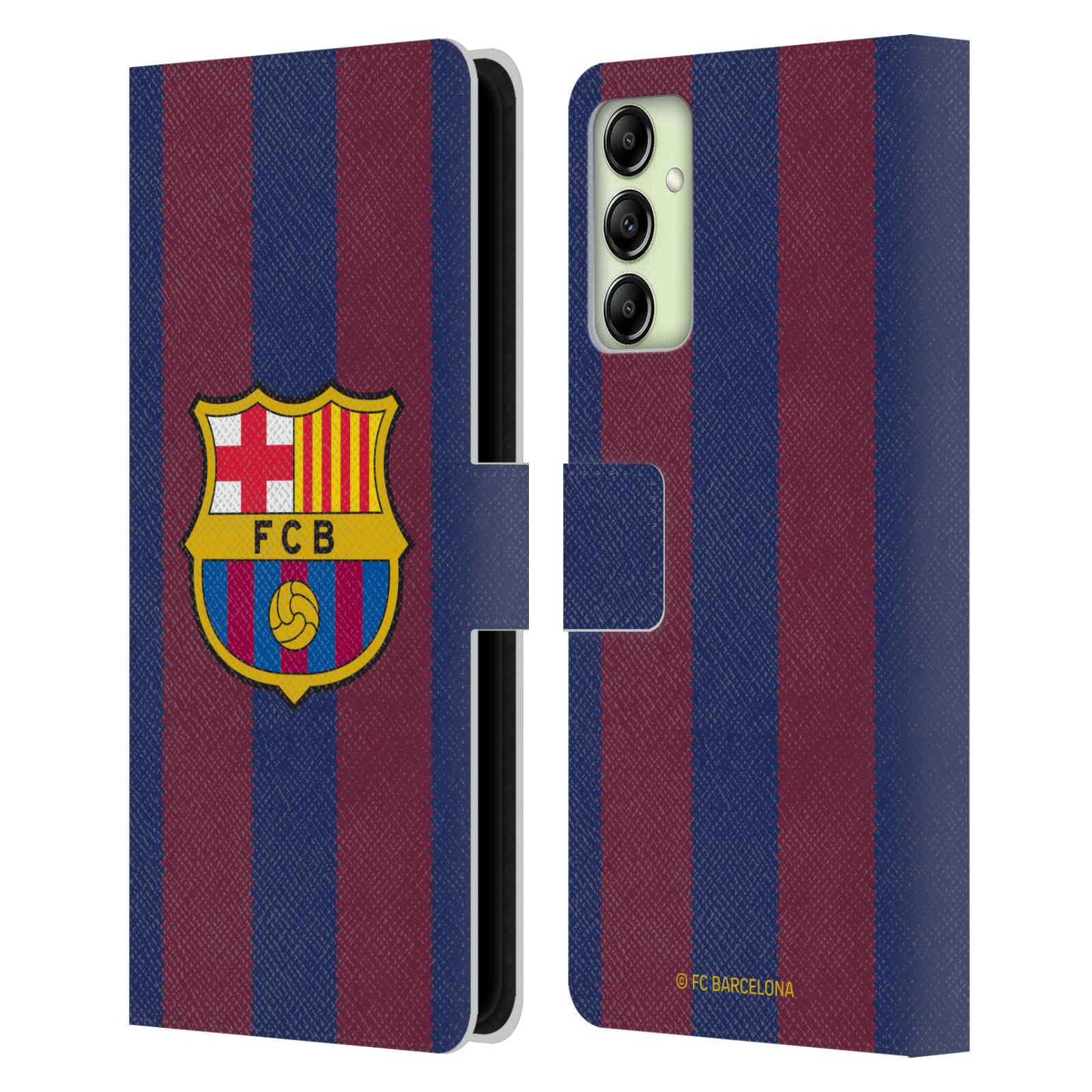 Pouzdro na mobil Samsung Galaxy A14 - HEAD CASE - FC Barcelona - Dres domácí 23/24