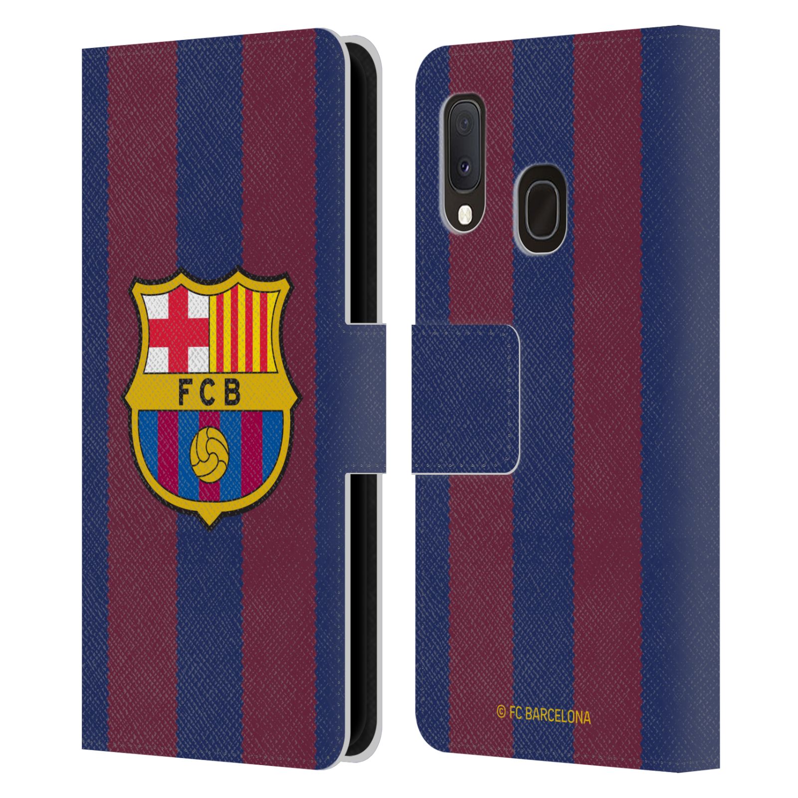Pouzdro na mobil Samsung Galaxy A20E - HEAD CASE - FC Barcelona - Dres domácí 23/24