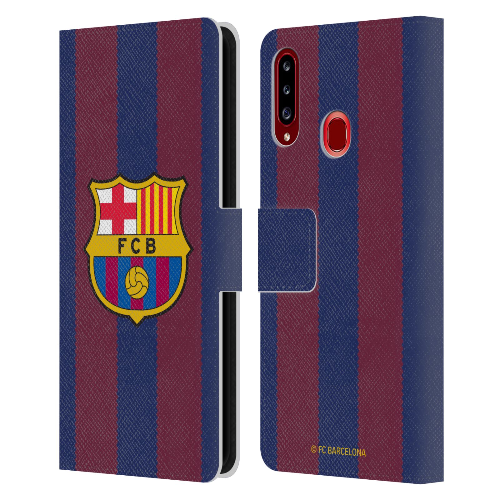 Pouzdro na mobil Samsung Galaxy A20S - HEAD CASE - FC Barcelona - Dres domácí 23/24