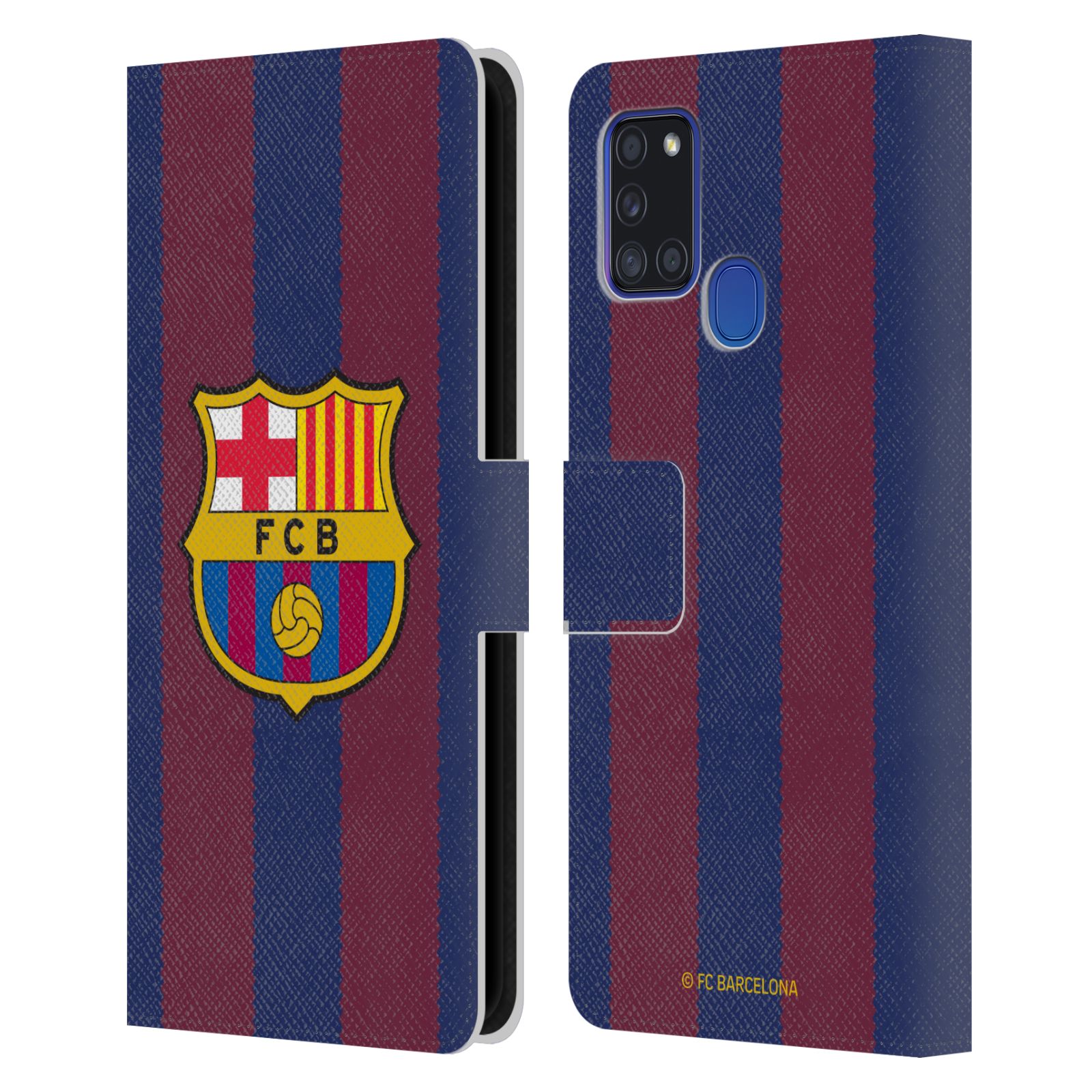 Pouzdro na mobil Samsung Galaxy A21S - HEAD CASE - FC Barcelona - Dres domácí 23/24
