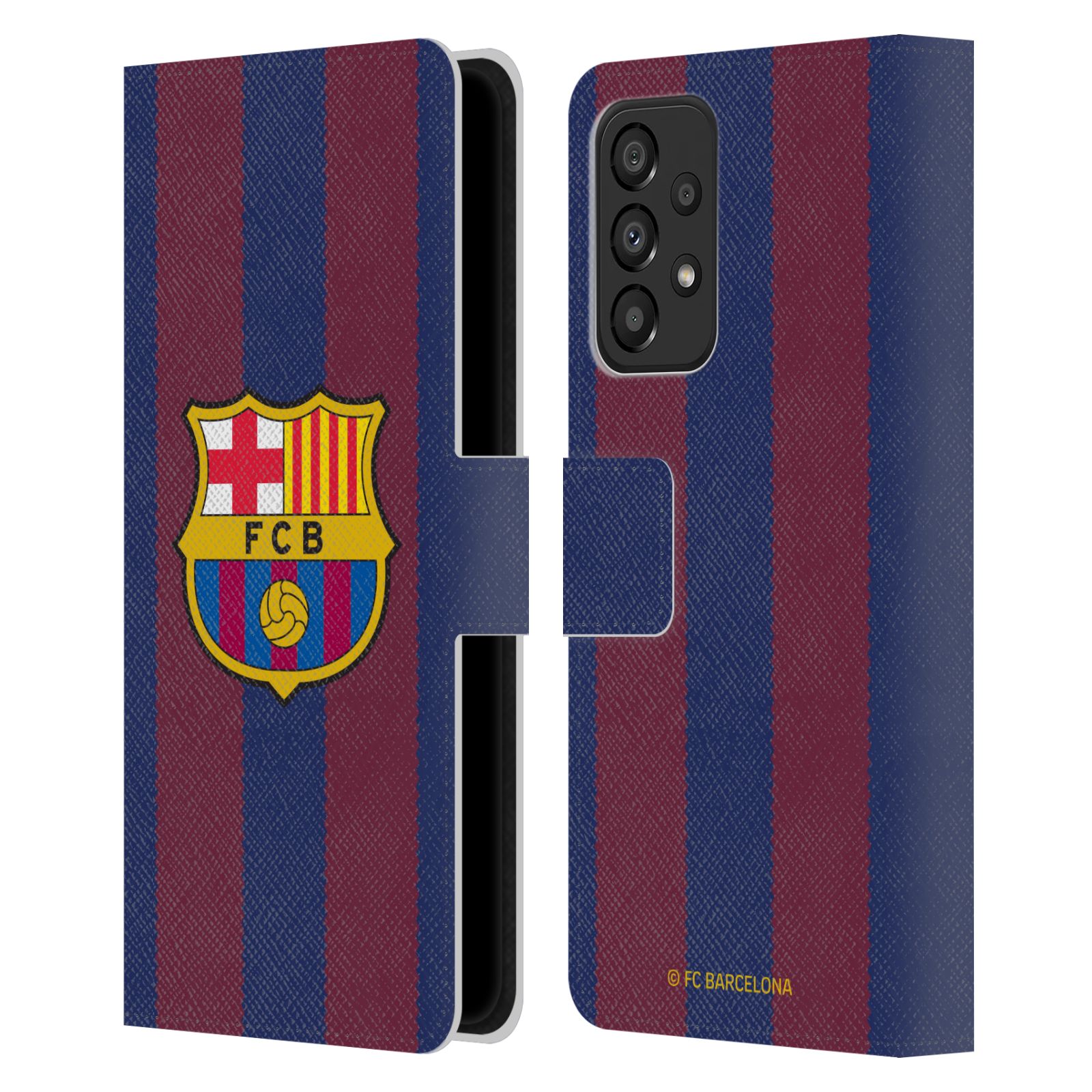 Pouzdro na mobil Samsung Galaxy A33 5G - HEAD CASE - FC Barcelona - Dres domácí 23/24