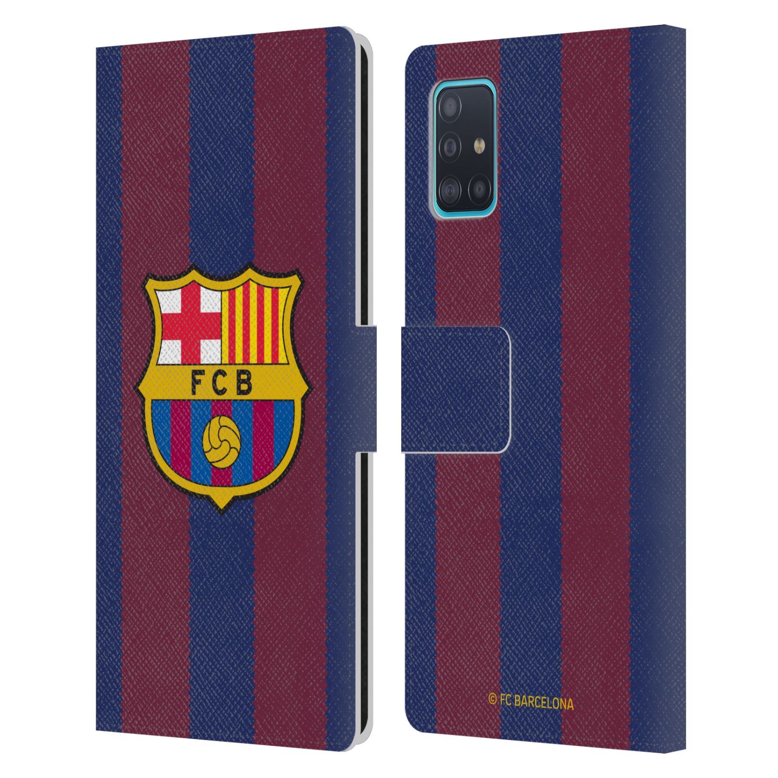 Pouzdro na mobil Samsung Galaxy A51 - HEAD CASE - FC Barcelona - Dres domácí 23/24
