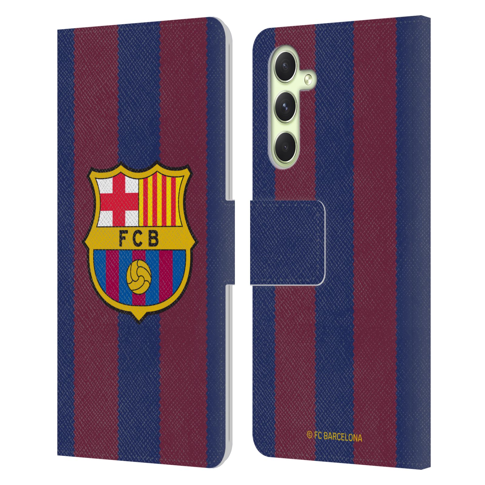 Pouzdro na mobil Samsung Galaxy A54 5G - HEAD CASE - FC Barcelona - Dres domácí 23/24