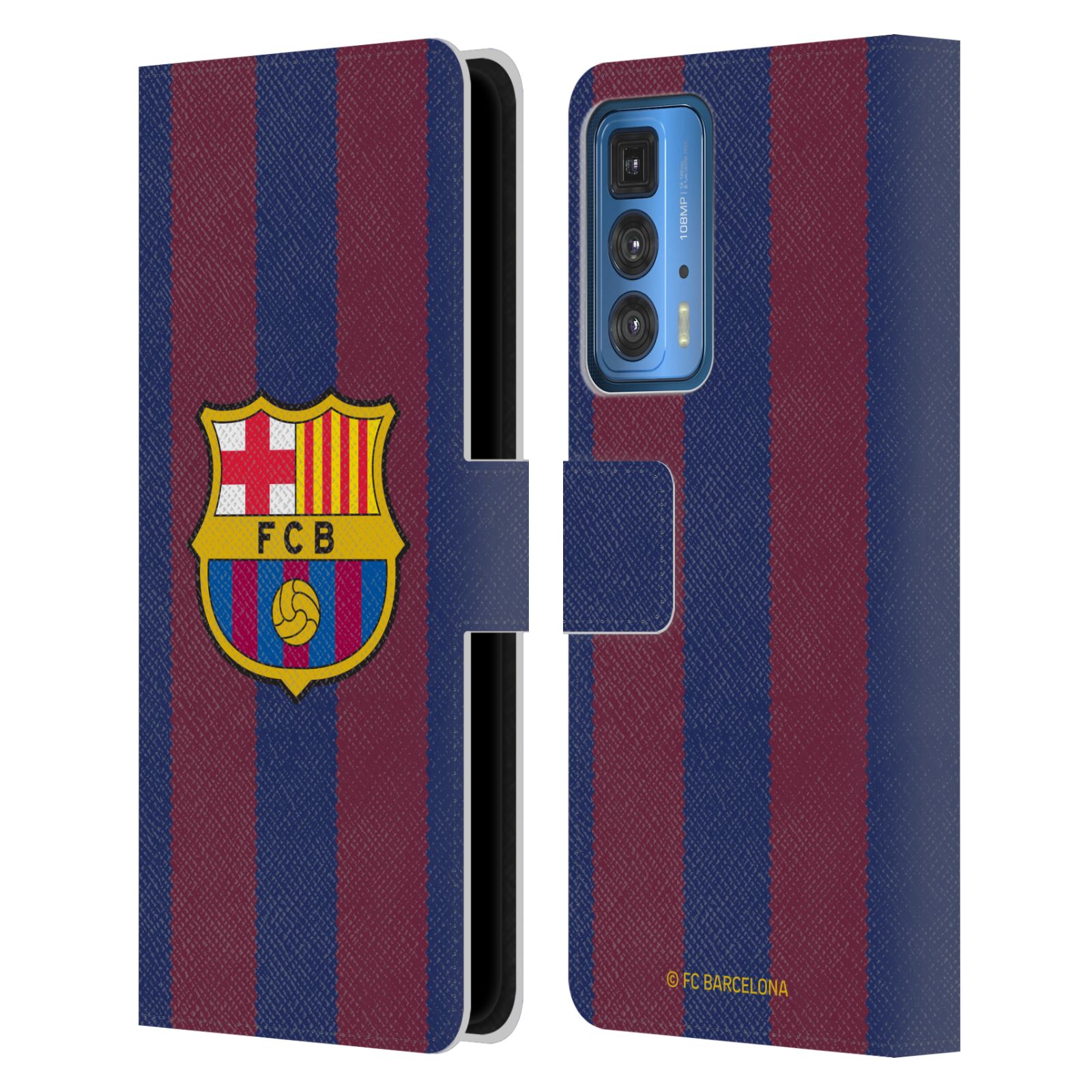 Pouzdro na mobil Motorola EDGE 20 PRO - HEAD CASE - FC Barcelona - Dres domácí 23/24