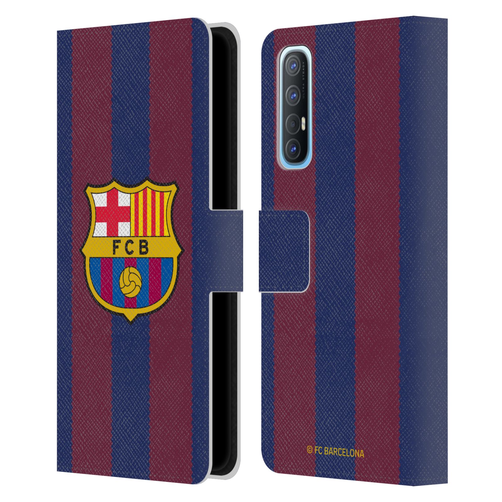 Pouzdro na mobil Oppo Find X2 NEO - HEAD CASE - FC Barcelona - Dres domácí 23/24