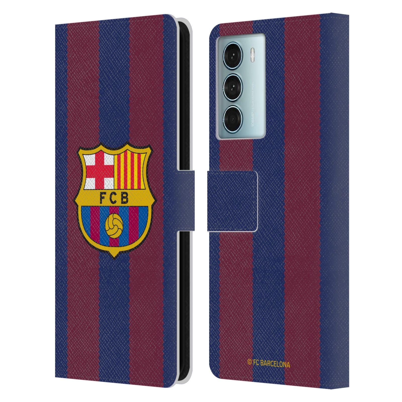 Pouzdro na mobil Motorola Moto G200 5G - HEAD CASE - FC Barcelona - Dres domácí 23/24