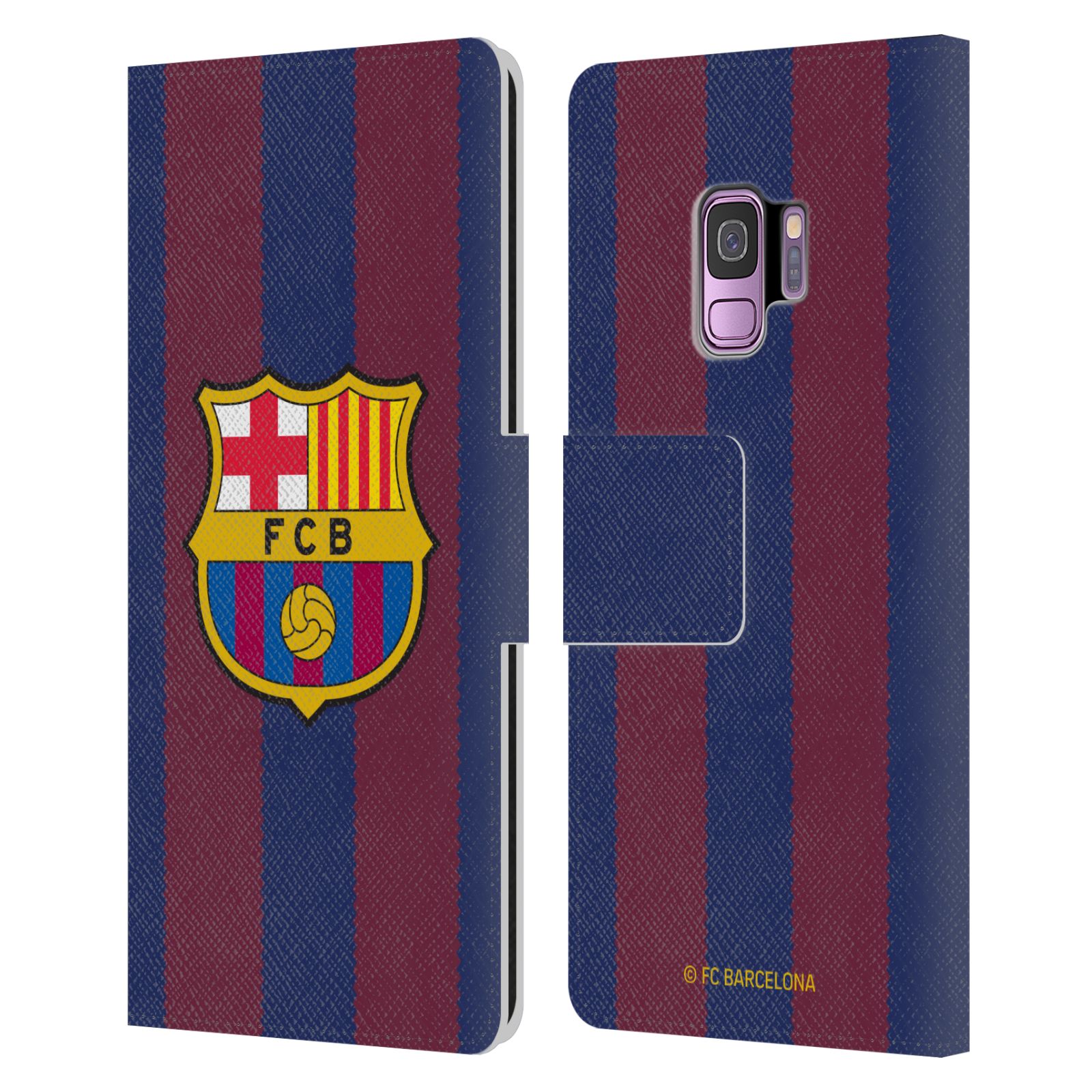 Pouzdro na mobil Samsung Galaxy S9 - HEAD CASE - FC Barcelona - Dres domácí 23/24
