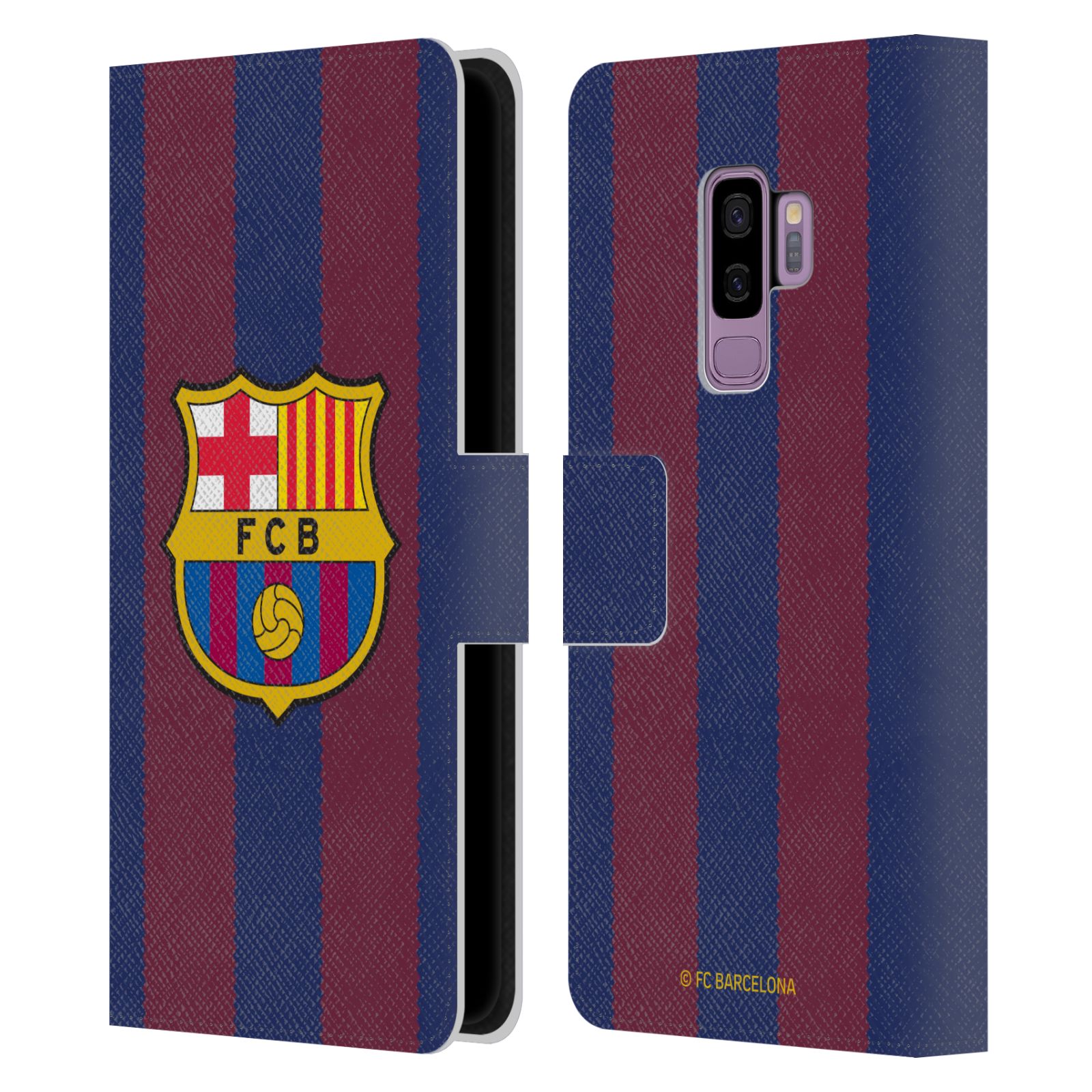 Pouzdro na mobil Samsung Galaxy S9+ / S9 PLUS - HEAD CASE - FC Barcelona - Dres domácí 23/24