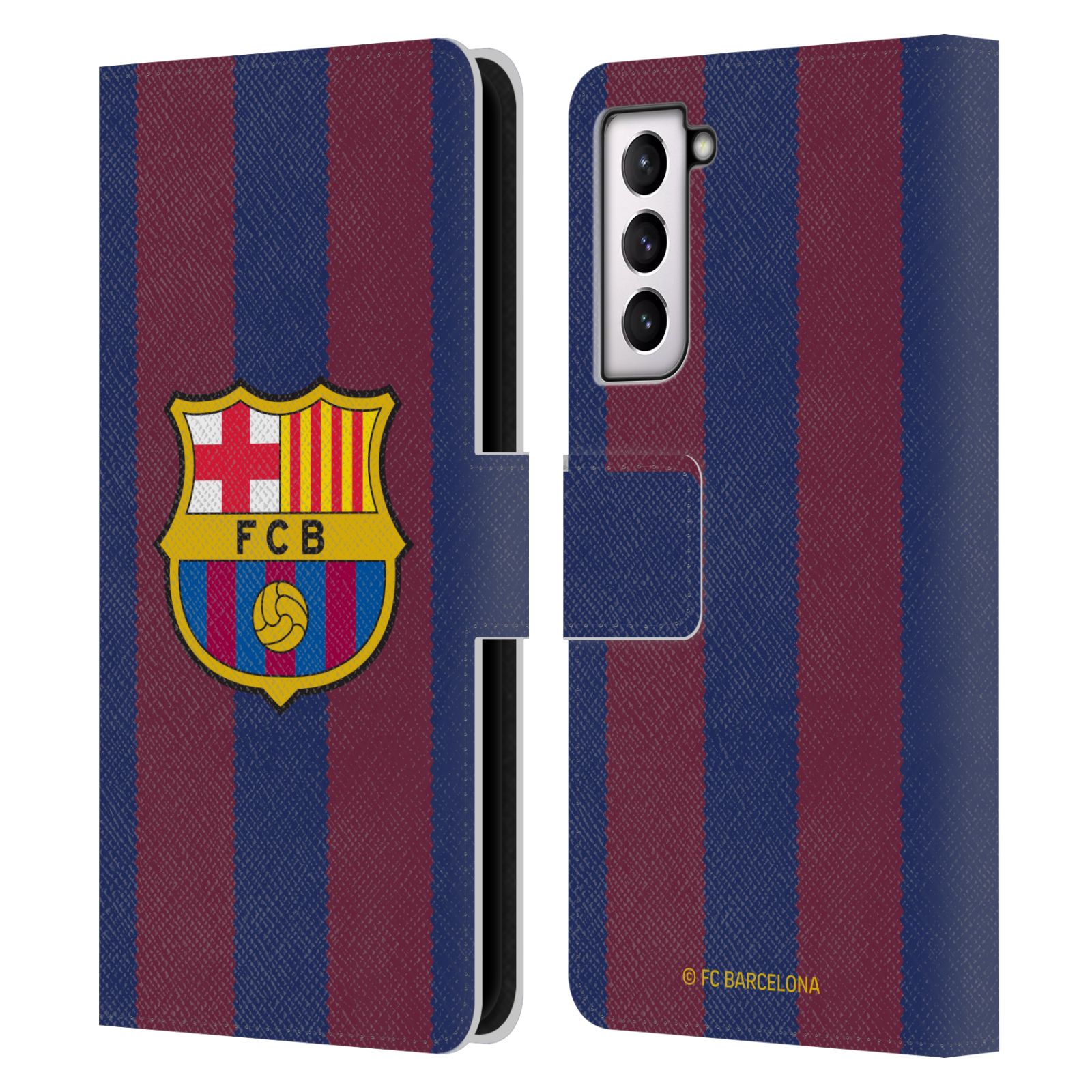 Pouzdro na mobil Samsung Galaxy S21 / S21 5G - HEAD CASE - FC Barcelona - Dres domácí 23/24