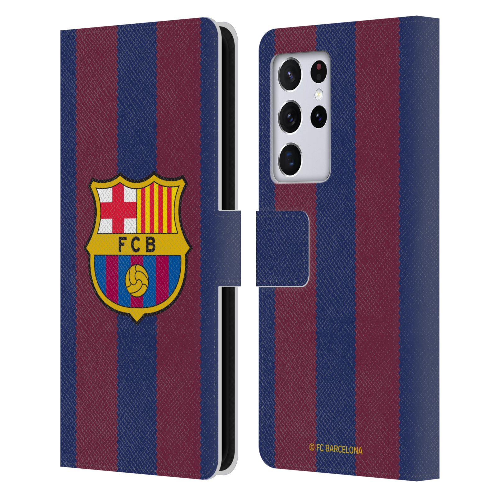 Pouzdro na mobil Samsung Galaxy S21 ULTRA 5G  - HEAD CASE - FC Barcelona - Dres domácí 23/24