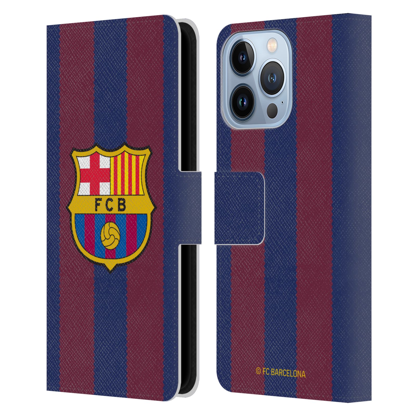 Pouzdro na mobil Apple Iphone 13 Pro - HEAD CASE - FC Barcelona - Dres domácí 23/24