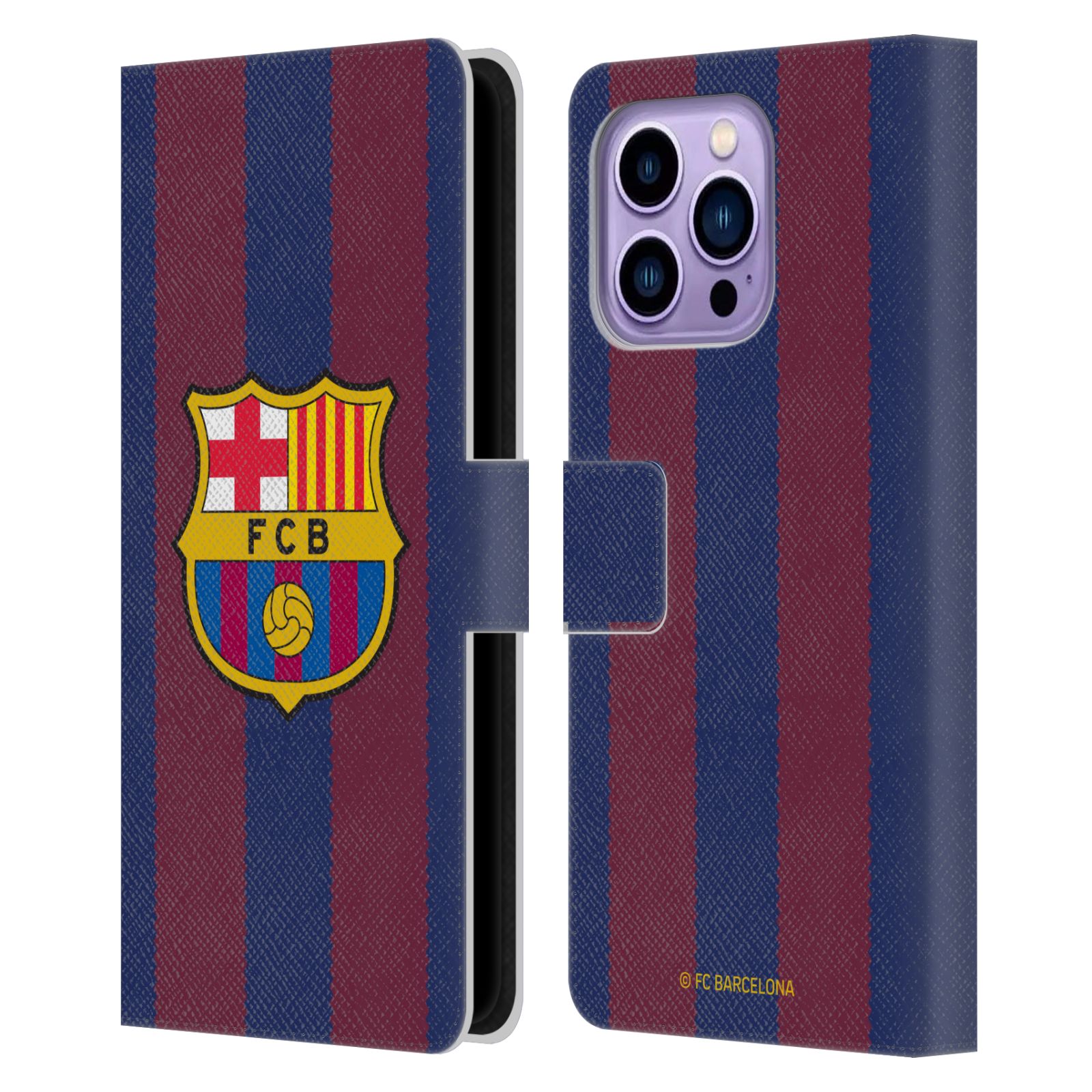 Pouzdro na mobil Apple Iphone 14 PRO MAX - HEAD CASE - FC Barcelona - Dres domácí 23/24