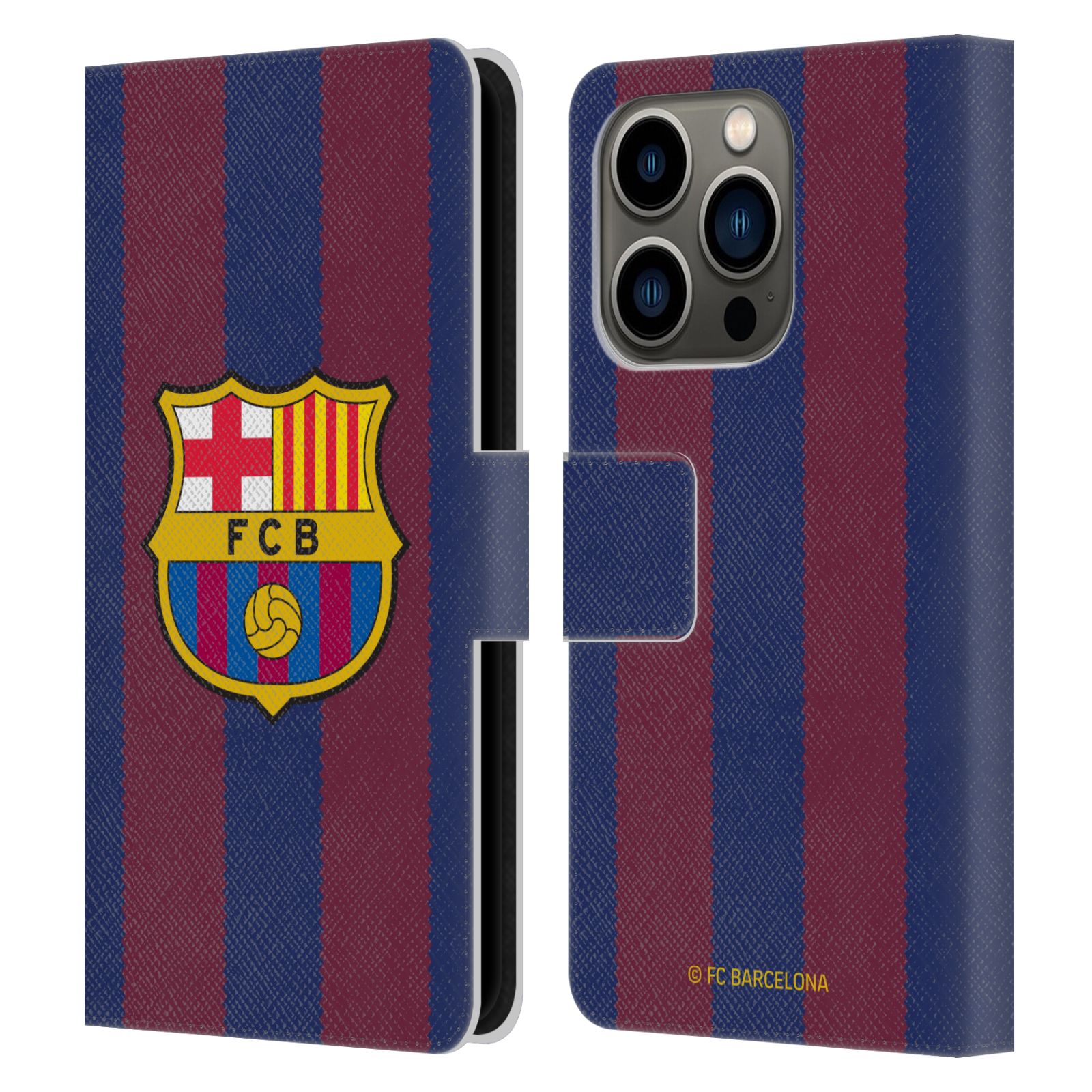 Pouzdro na mobil Apple Iphone 14 PRO - HEAD CASE - FC Barcelona - Dres domácí 23/24