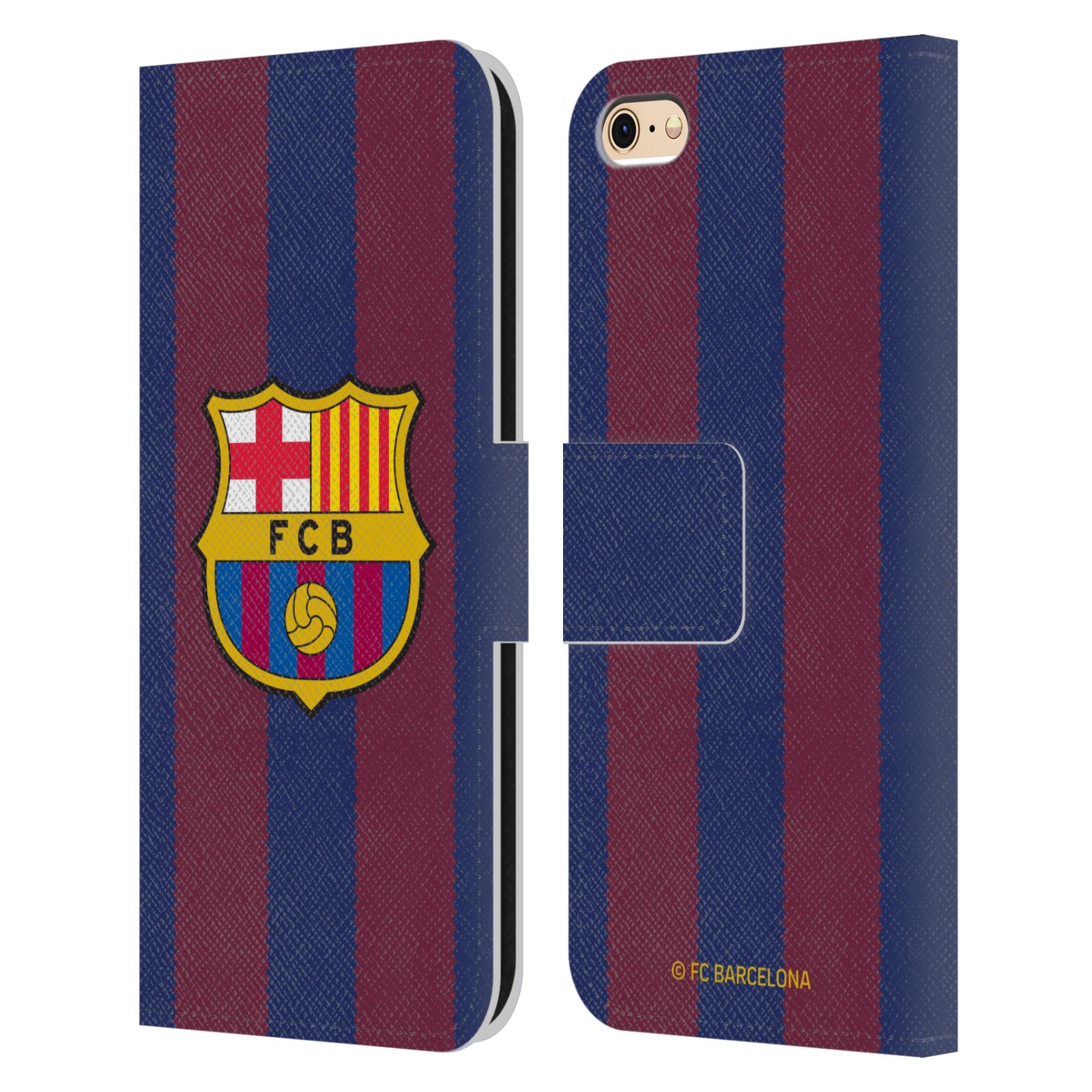 Pouzdro na mobil Apple Iphone 6 / 6S - HEAD CASE - FC Barcelona - Dres domácí 23/24