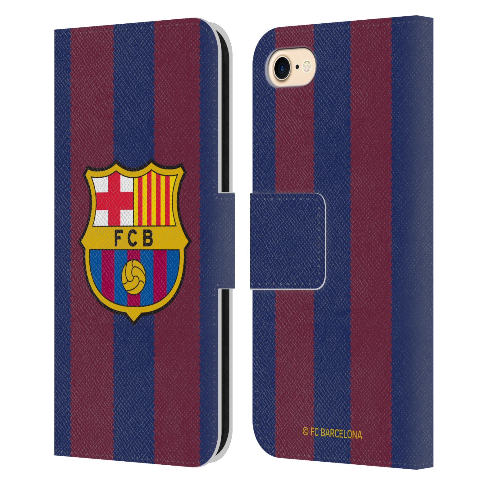 Pouzdro na mobil Apple Iphone 7/8/SE2020 - HEAD CASE - FC Barcelona - Dres domácí 23/24