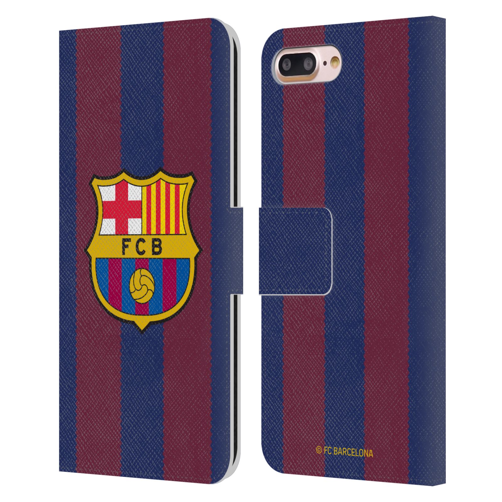Pouzdro na mobil Apple Iphone 7+/8+ - HEAD CASE - FC Barcelona - Dres domácí 23/24