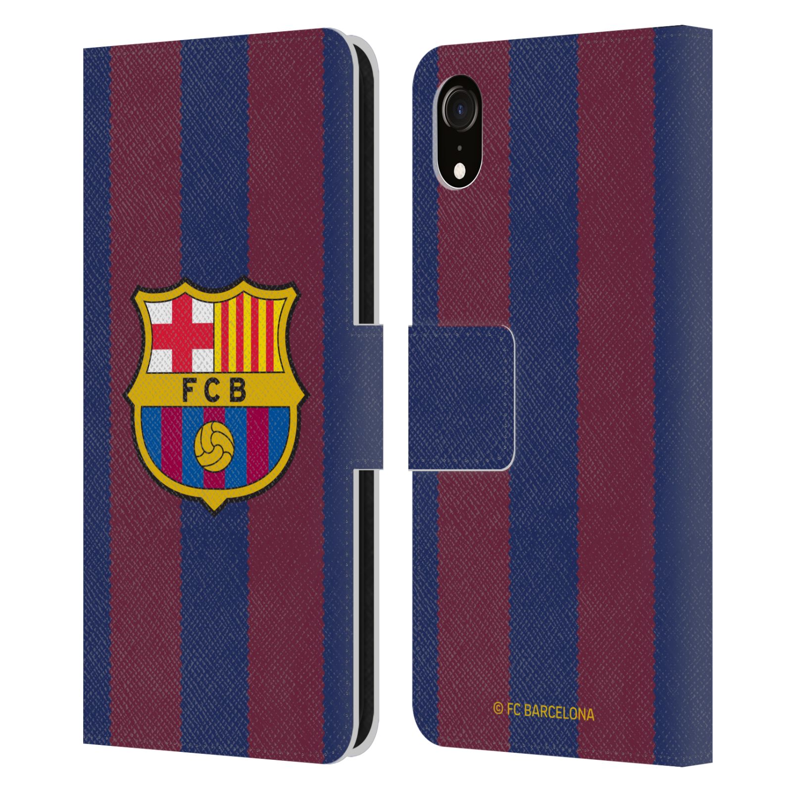 Pouzdro na mobil Apple Iphone XR - HEAD CASE - FC Barcelona - Dres domácí 23/24