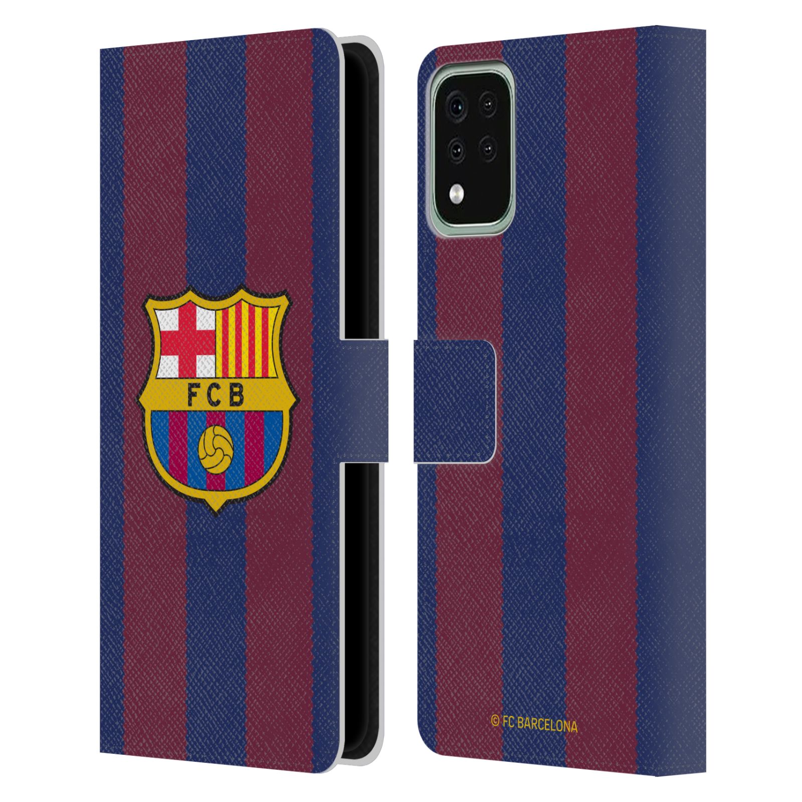Pouzdro na mobil LG K42 / K52 / K62 - HEAD CASE - FC Barcelona - Dres domácí 23/24