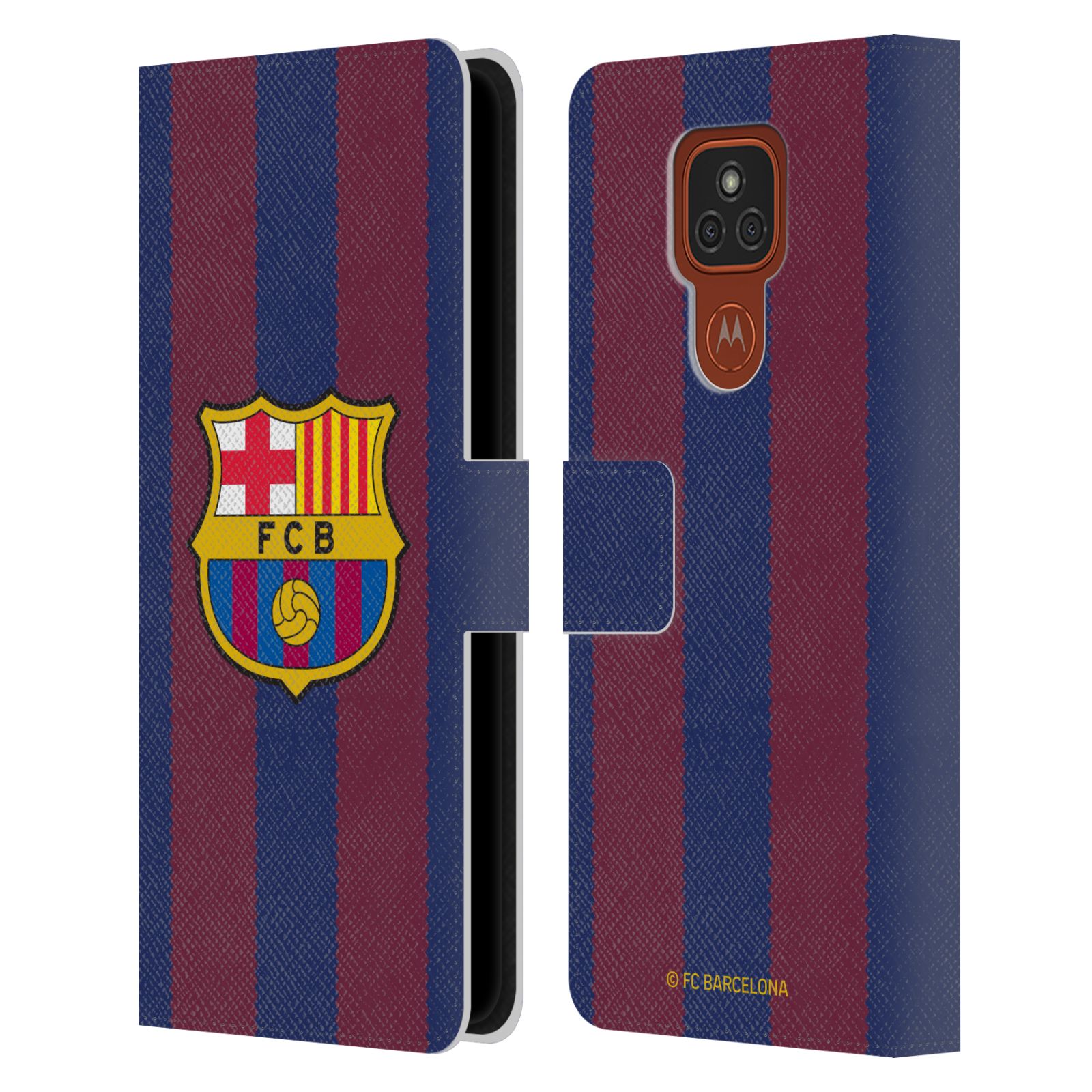 Pouzdro na mobil Motorola Moto E7 Plus - HEAD CASE - FC Barcelona - Dres domácí 23/24