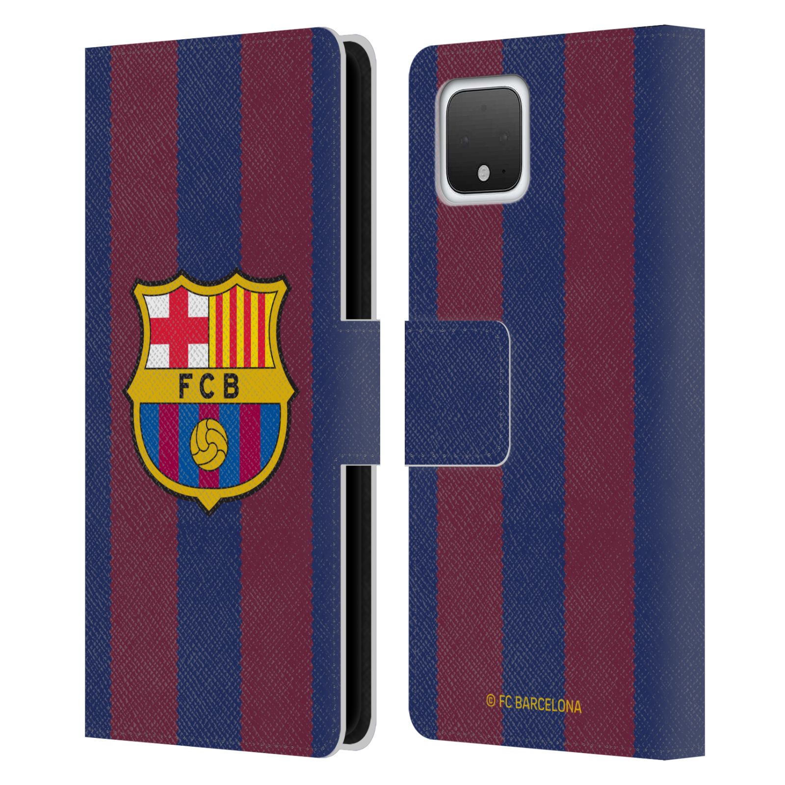 Pouzdro na mobil Google Pixel 4  - HEAD CASE - FC Barcelona - Dres domácí 23/24