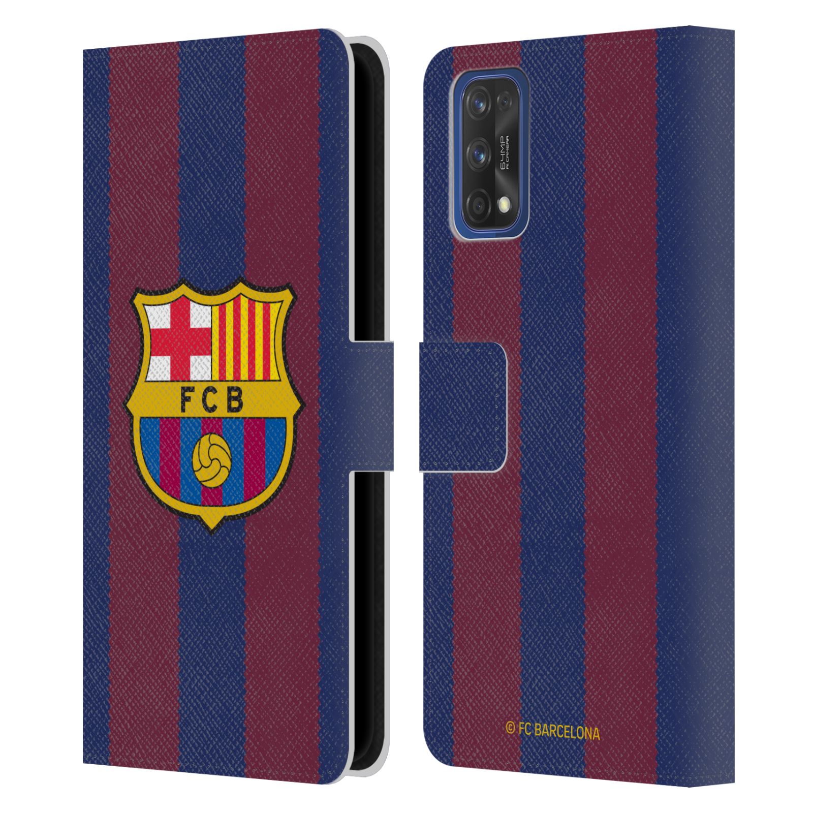 Pouzdro na mobil Realme 7 PRO - HEAD CASE - FC Barcelona - Dres domácí 23/24