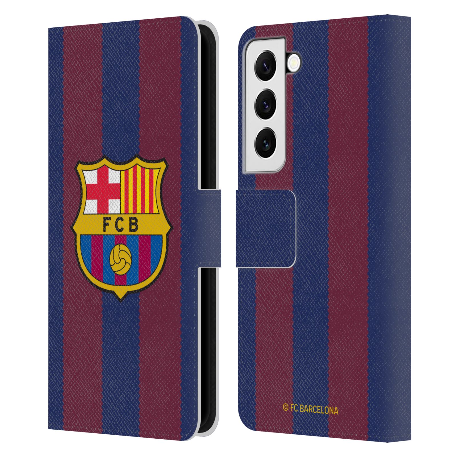 Pouzdro na mobil Samsung Galaxy S22 5G - HEAD CASE - FC Barcelona - Dres domácí 23/24