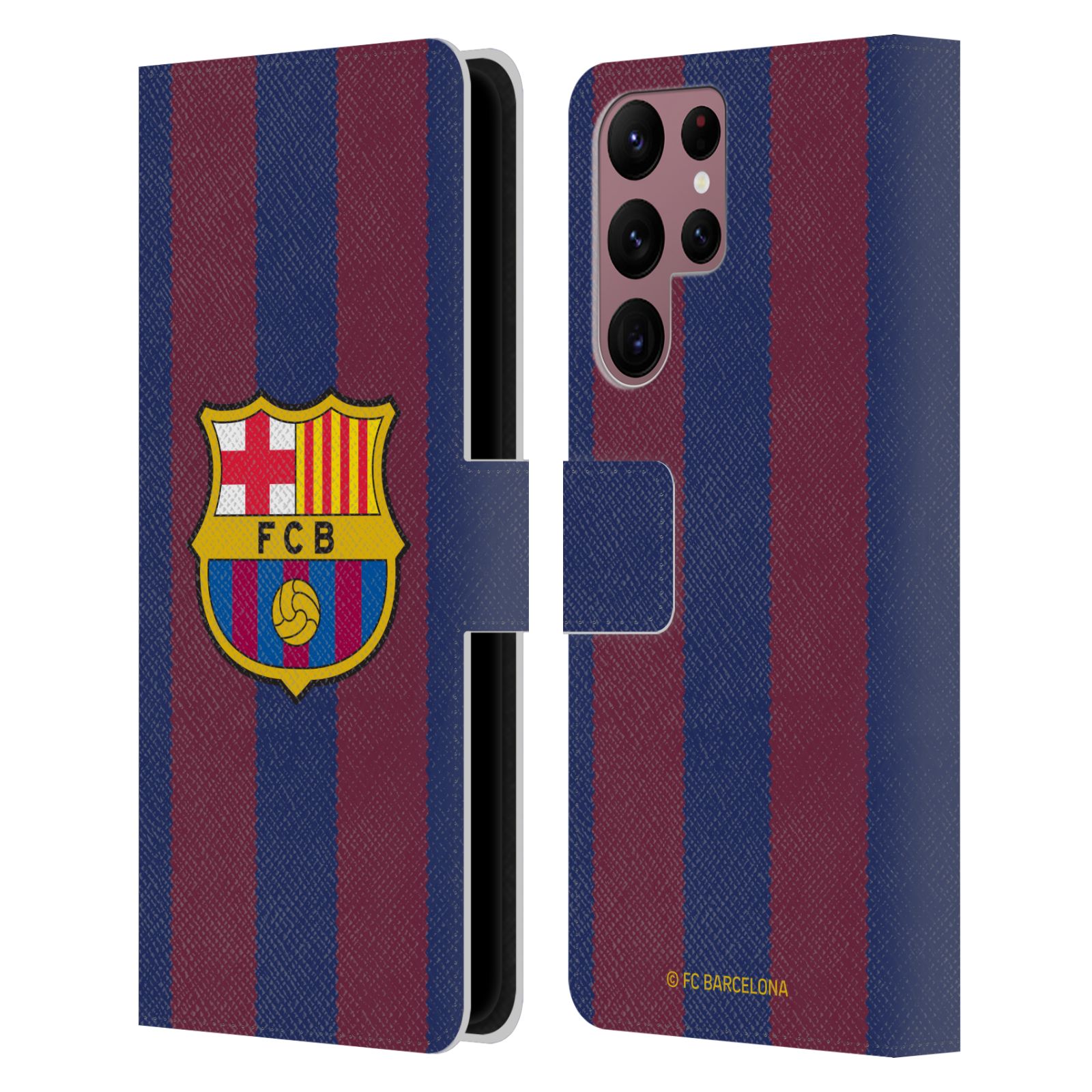 Pouzdro na mobil Samsung Galaxy S22 Ultra 5G - HEAD CASE - FC Barcelona - Dres domácí 23/24