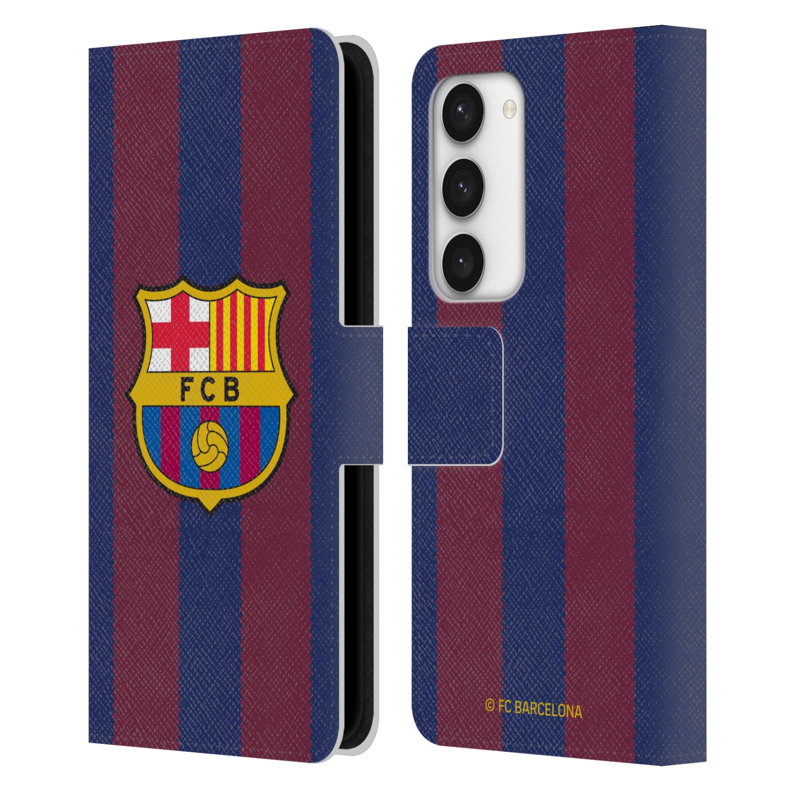 Pouzdro na mobil Samsung Galaxy S23 5G - HEAD CASE - FC Barcelona - Dres domácí 23/24