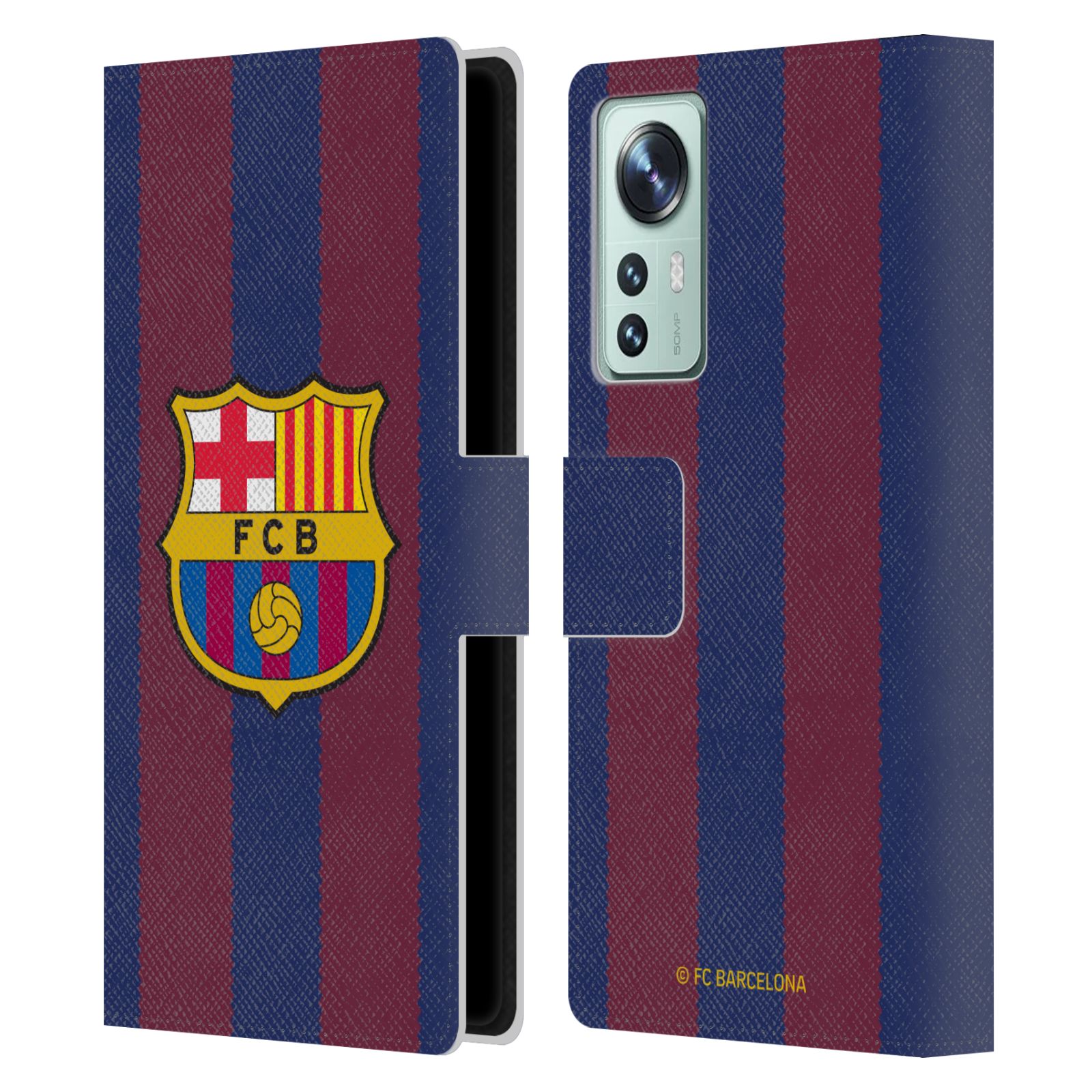 Pouzdro na mobil Xiaomi 12 - HEAD CASE - FC Barcelona - Dres domácí 23/24
