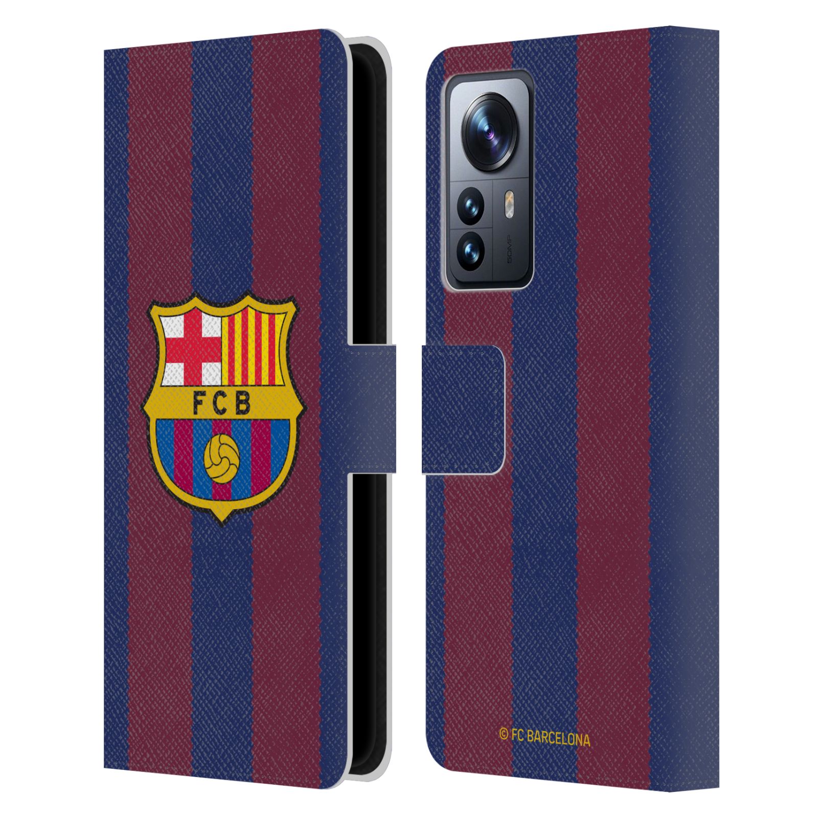 Pouzdro na mobil Xiaomi 12 PRO - HEAD CASE - FC Barcelona - Dres domácí 23/24