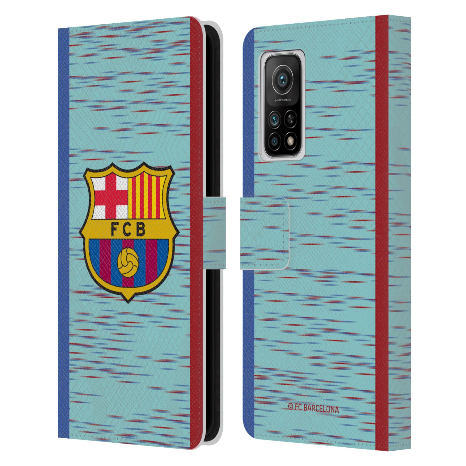 Pouzdro na mobil Xiaomi Mi 10T / Mi 10T PRO - HEAD CASE - FC Barcelona - Dres světle modrá logo 23/24