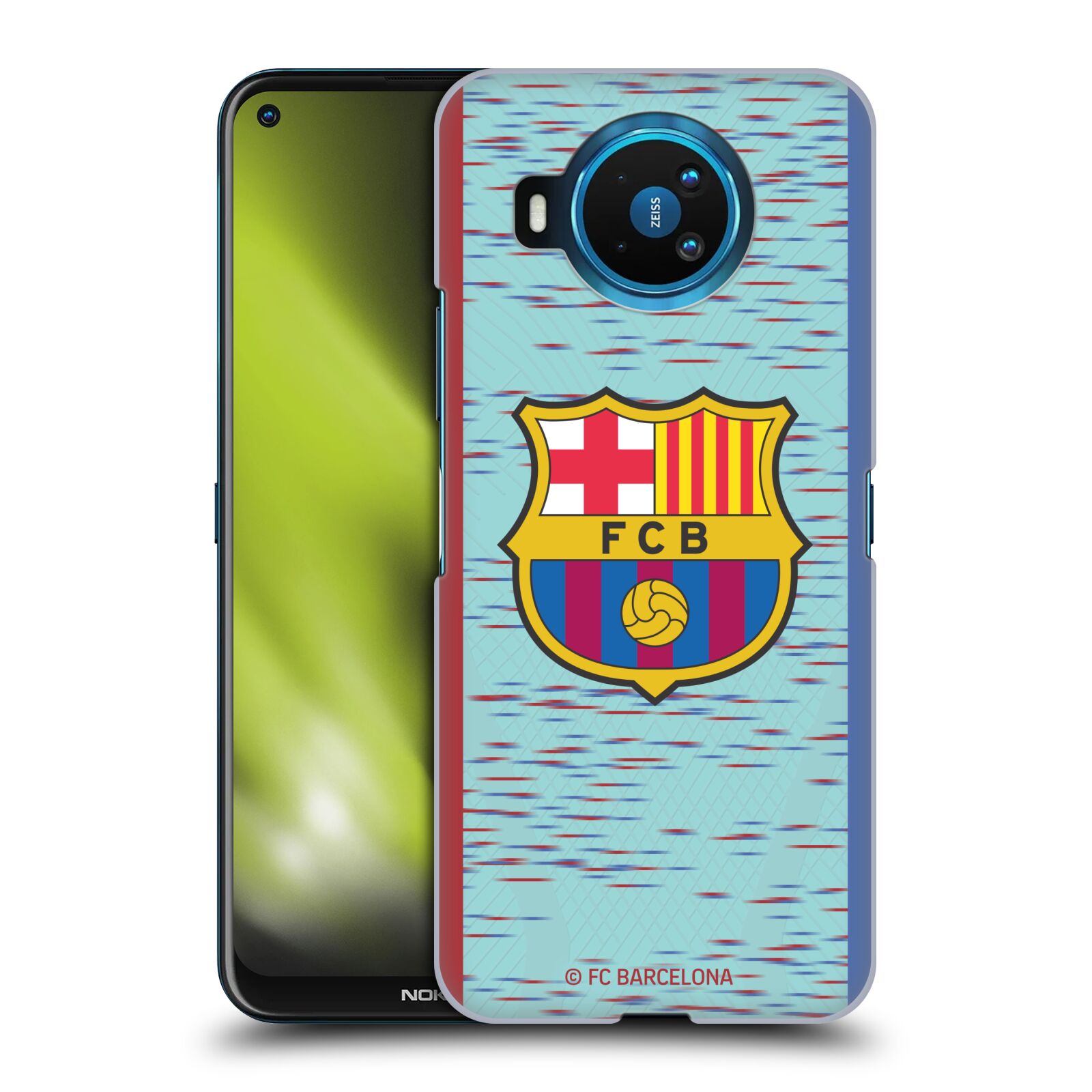 Obal na mobil NOKIA 8.3 - HEAD CASE - FC BARCELONA - Modrý dres znak