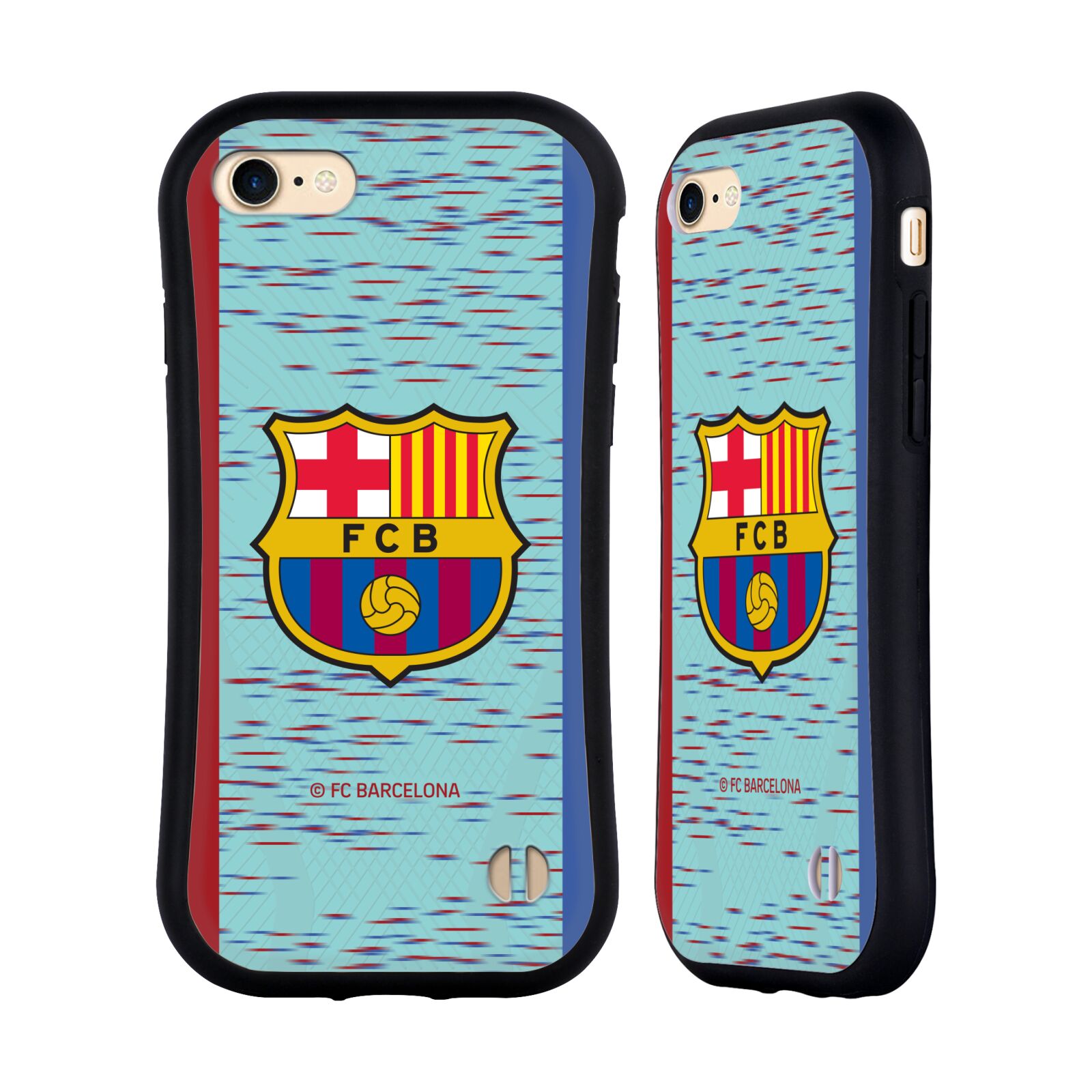 Odolný zadní obal pro mobil Apple Iphone 7/8/SE2020 - HEAD CASE - FC Barcelona - modrý dres 23/24