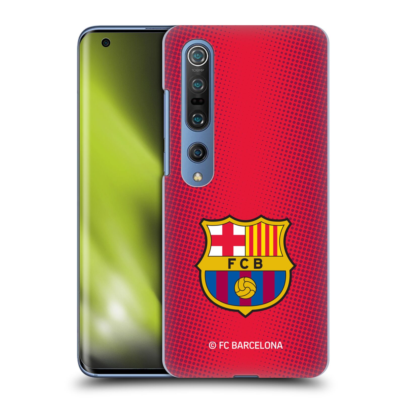 Obal na mobil Xiaomi  Mi 10 5G / Mi 10 5G PRO - HEAD CASE - FC BARCELONA - Velký znak červená a modrá