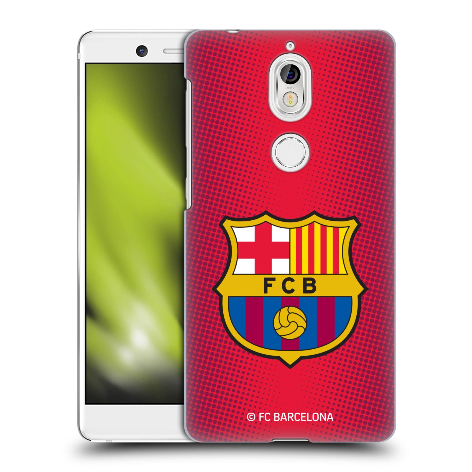 Obal na mobil Nokia 7 - HEAD CASE - FC BARCELONA - Velký znak červená a modrá