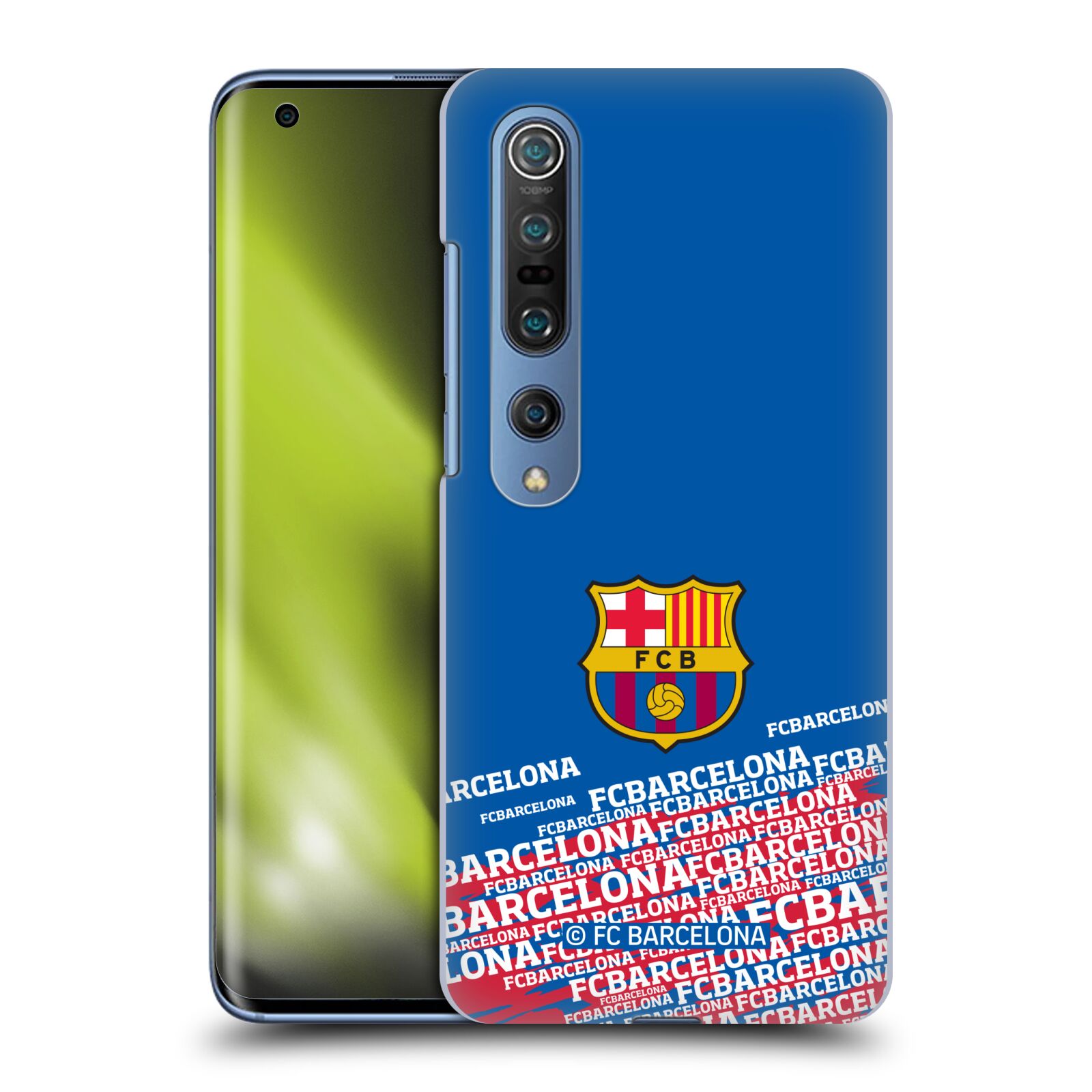 Obal na mobil Xiaomi  Mi 10 5G / Mi 10 5G PRO - HEAD CASE - FC BARCELONA - Velké logo nadpisy