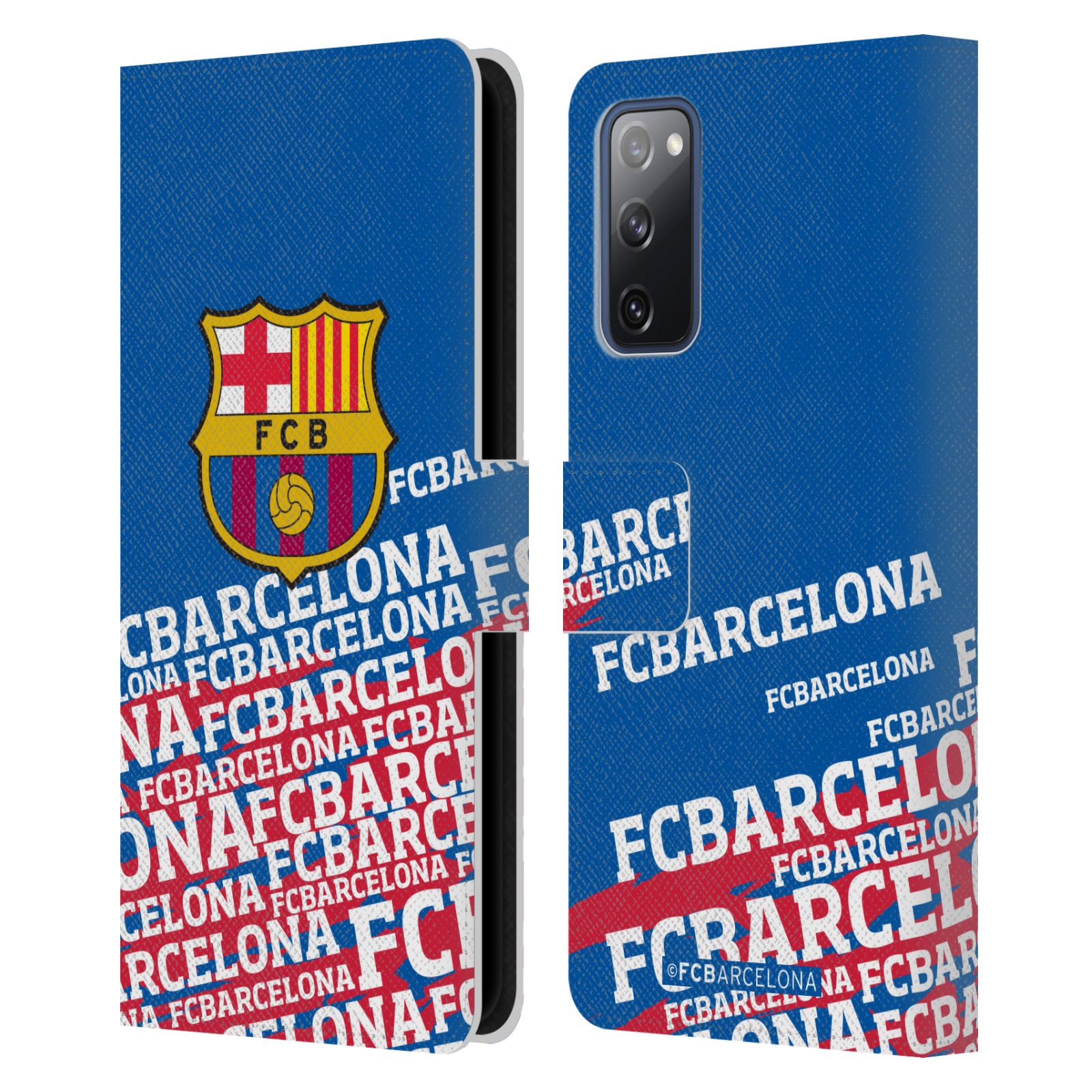 Pouzdro na mobil Samsung Galaxy S20 FE / S20 FE 5G  - HEAD CASE - FC Barcelona - Logo název