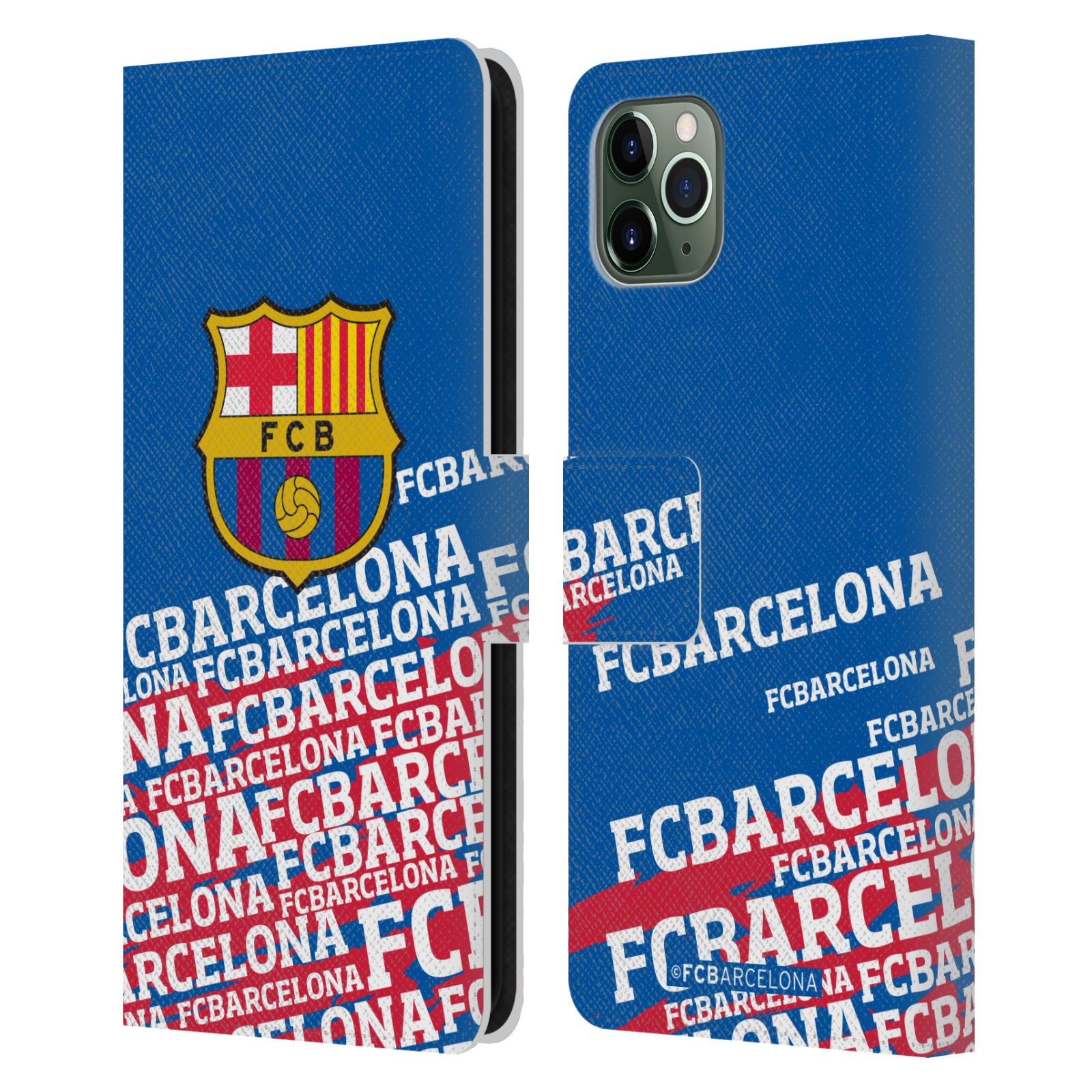 Pouzdro na mobil Apple Iphone 11 Pro Max - HEAD CASE - FC Barcelona - Logo název
