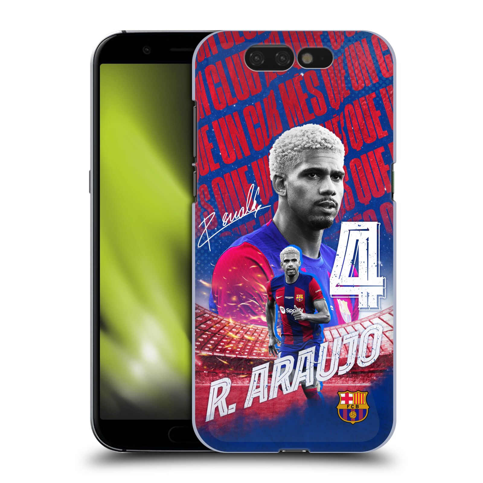 Obal na mobil Xiaomi Black Shark - HEAD CASE - FC BARCELONA - Ronald Araújo