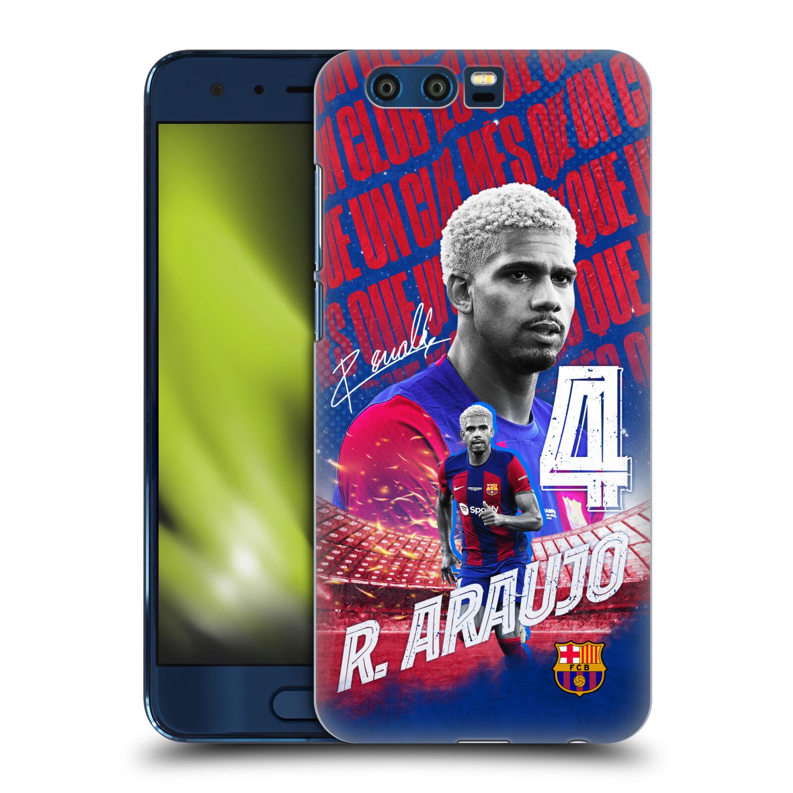 Obal na mobil HONOR 9 - HEAD CASE - FC BARCELONA - Ronald Araújo