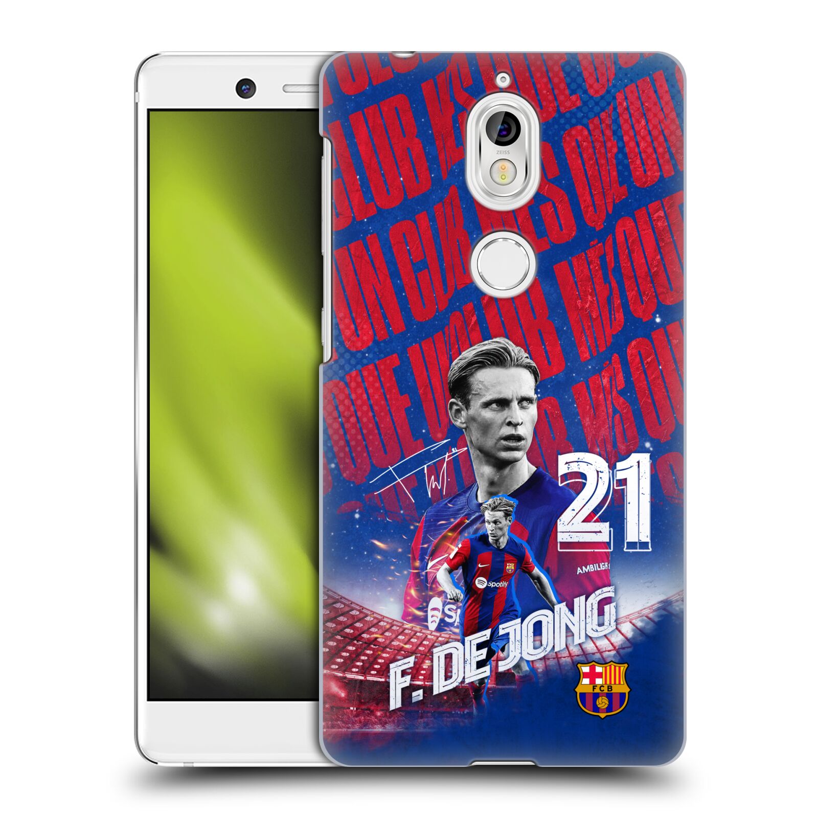 Obal na mobil Nokia 7 - HEAD CASE - FC BARCELONA - Frenkie de Jong