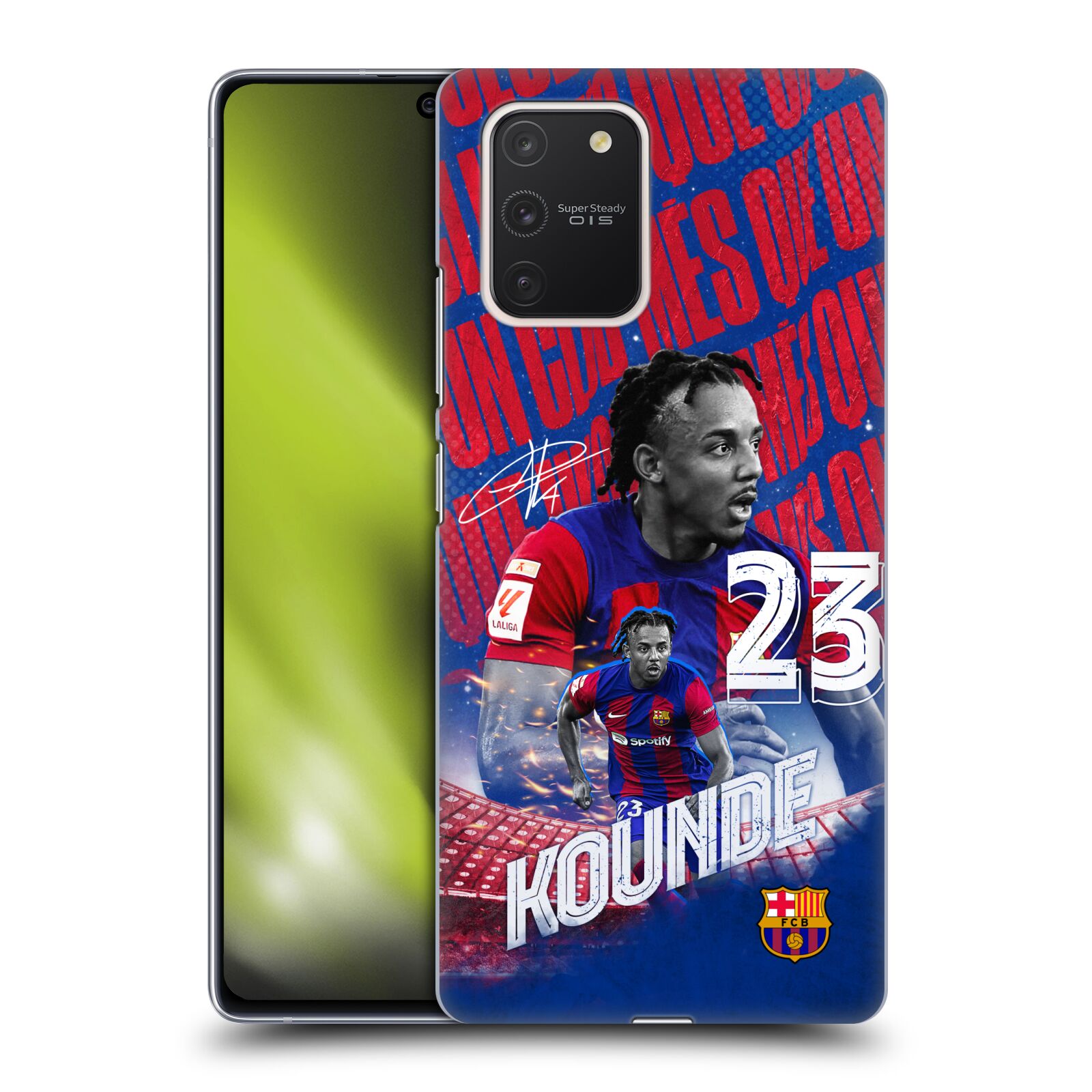 Obal na mobil Samsung Galaxy S10 LITE - HEAD CASE - FC BARCELONA - Jules Koundé