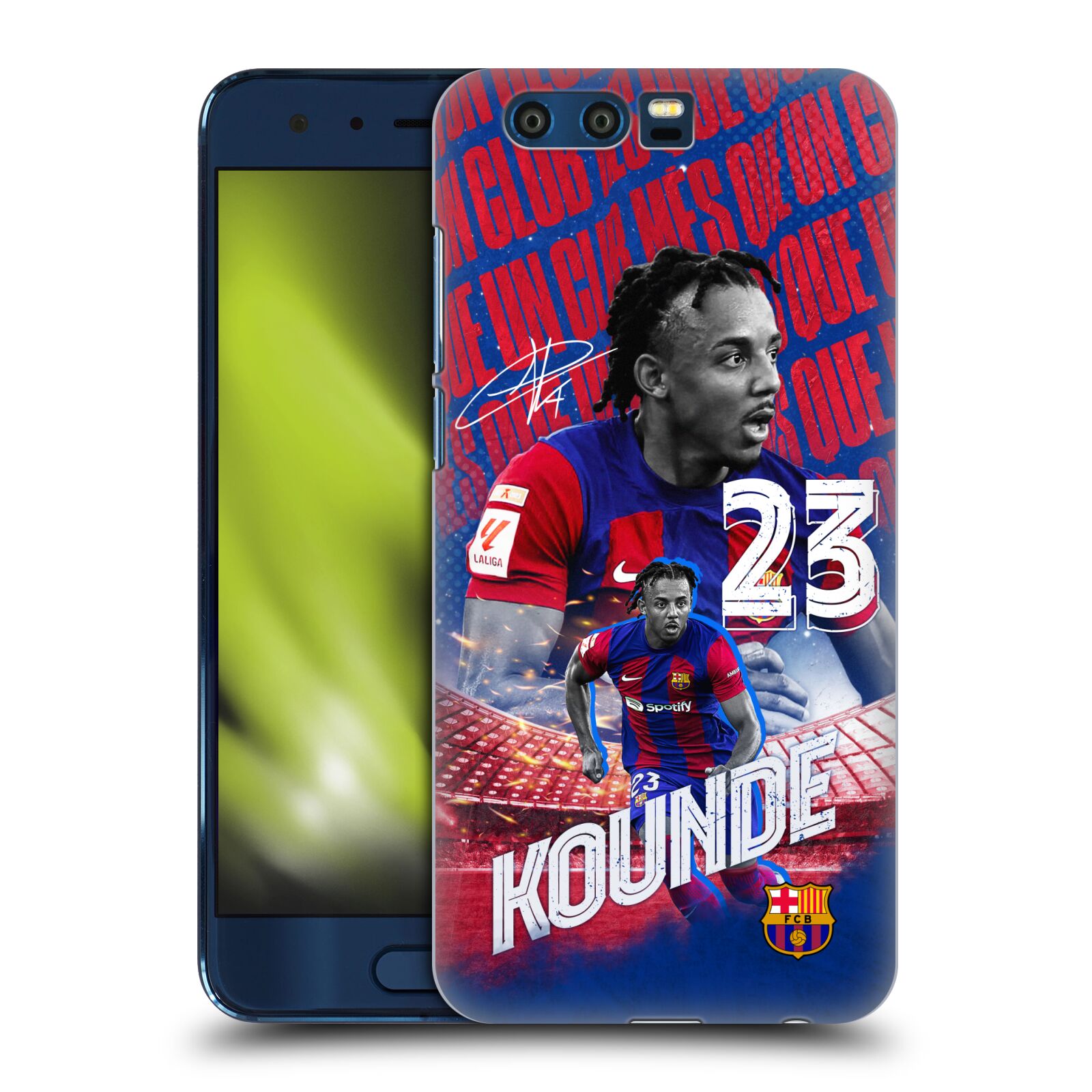 Obal na mobil HONOR 9 - HEAD CASE - FC BARCELONA - Jules Koundé