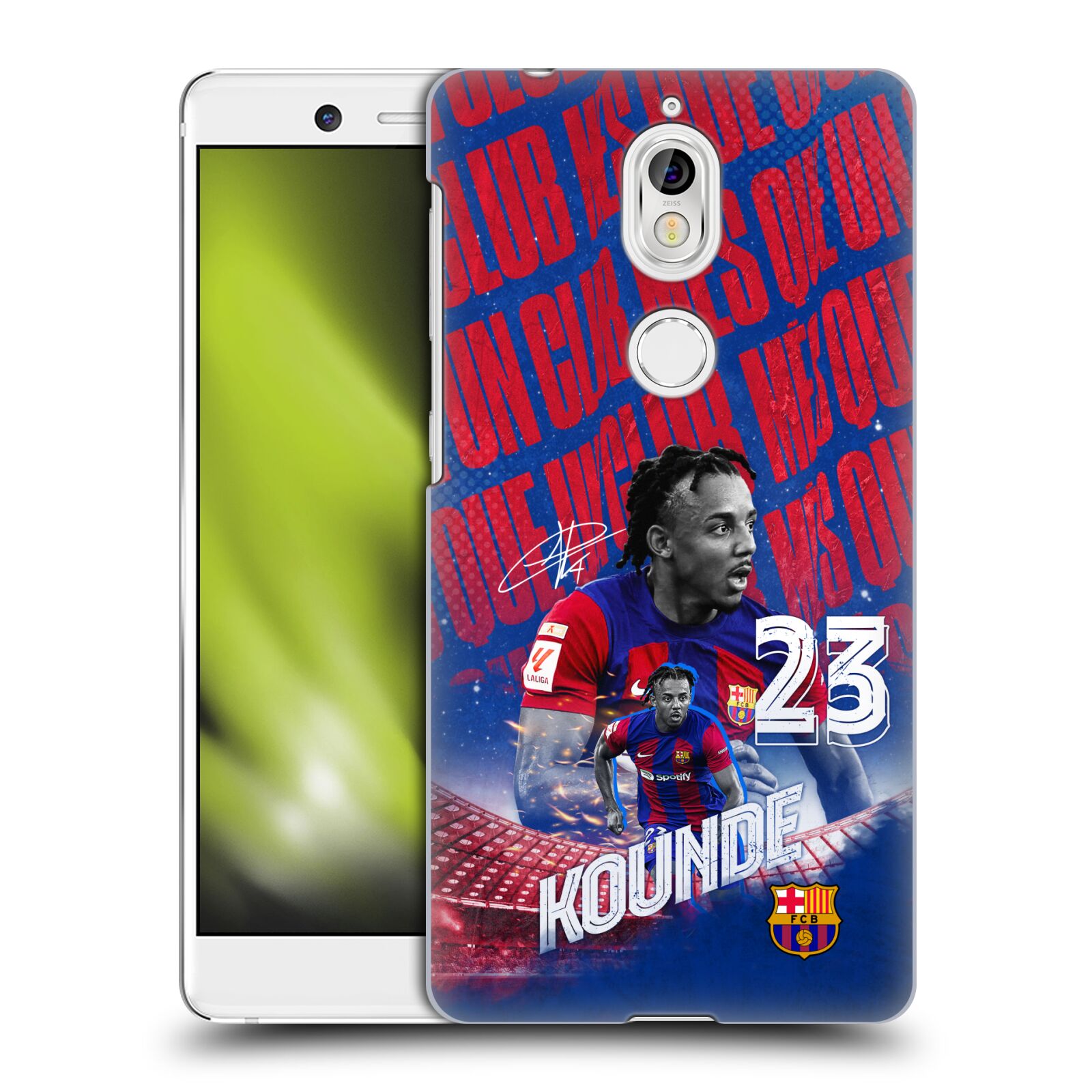 Obal na mobil Nokia 7 - HEAD CASE - FC BARCELONA - Jules Koundé