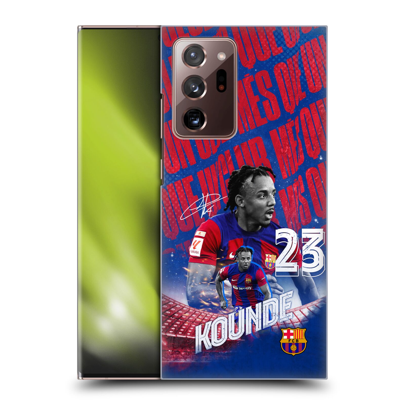 Obal na mobil Samsung Galaxy Note 20 ULTRA - HEAD CASE - FC BARCELONA - Jules Koundé