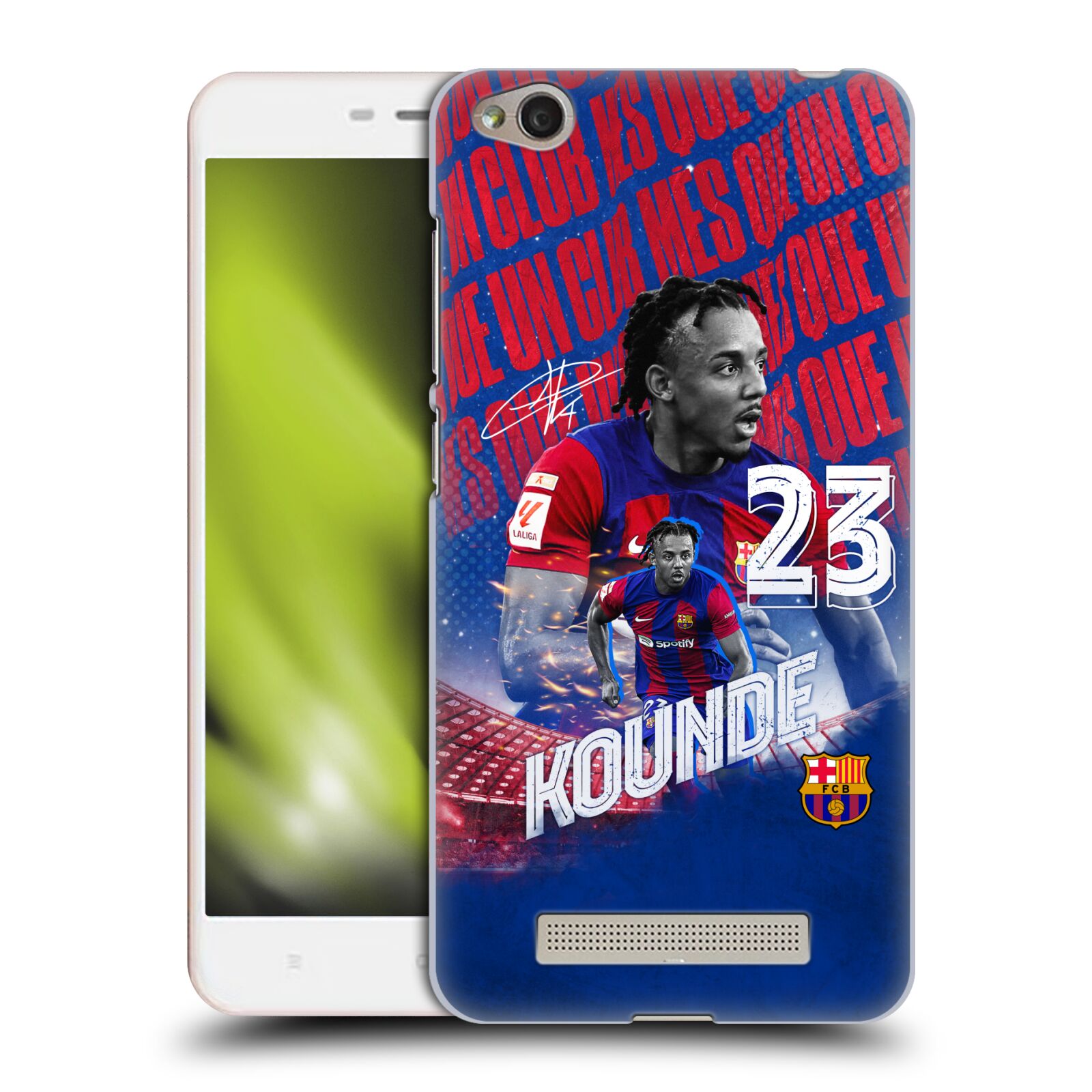 Obal na mobil Xiaomi Redmi 4a - HEAD CASE - FC BARCELONA - Jules Koundé