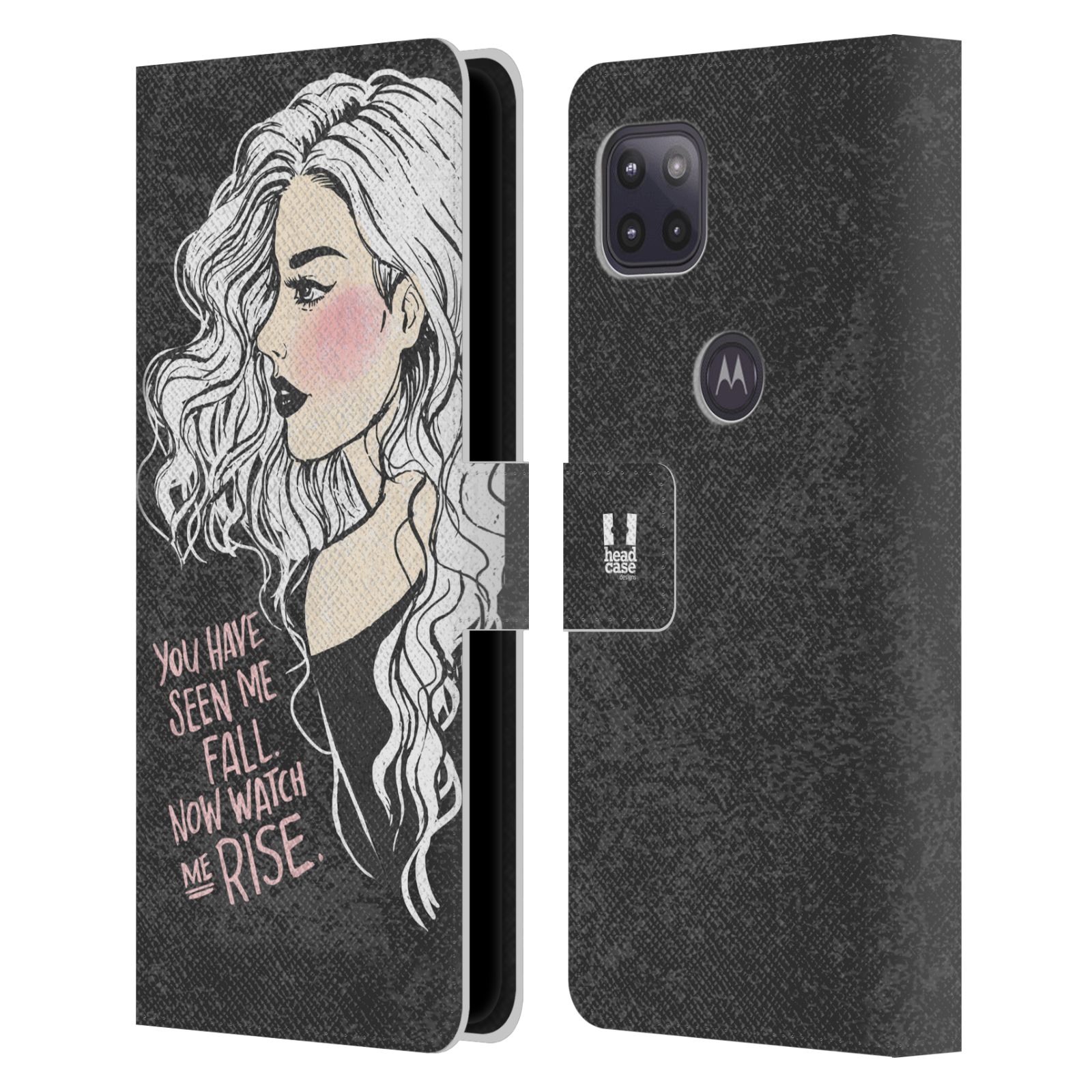 Pouzdro na mobil Motorola Moto G 5G - HEAD CASE - Fall and Rise